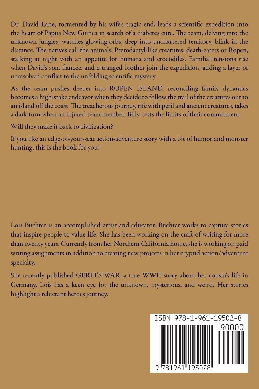 Rückseitencover Ropen Island