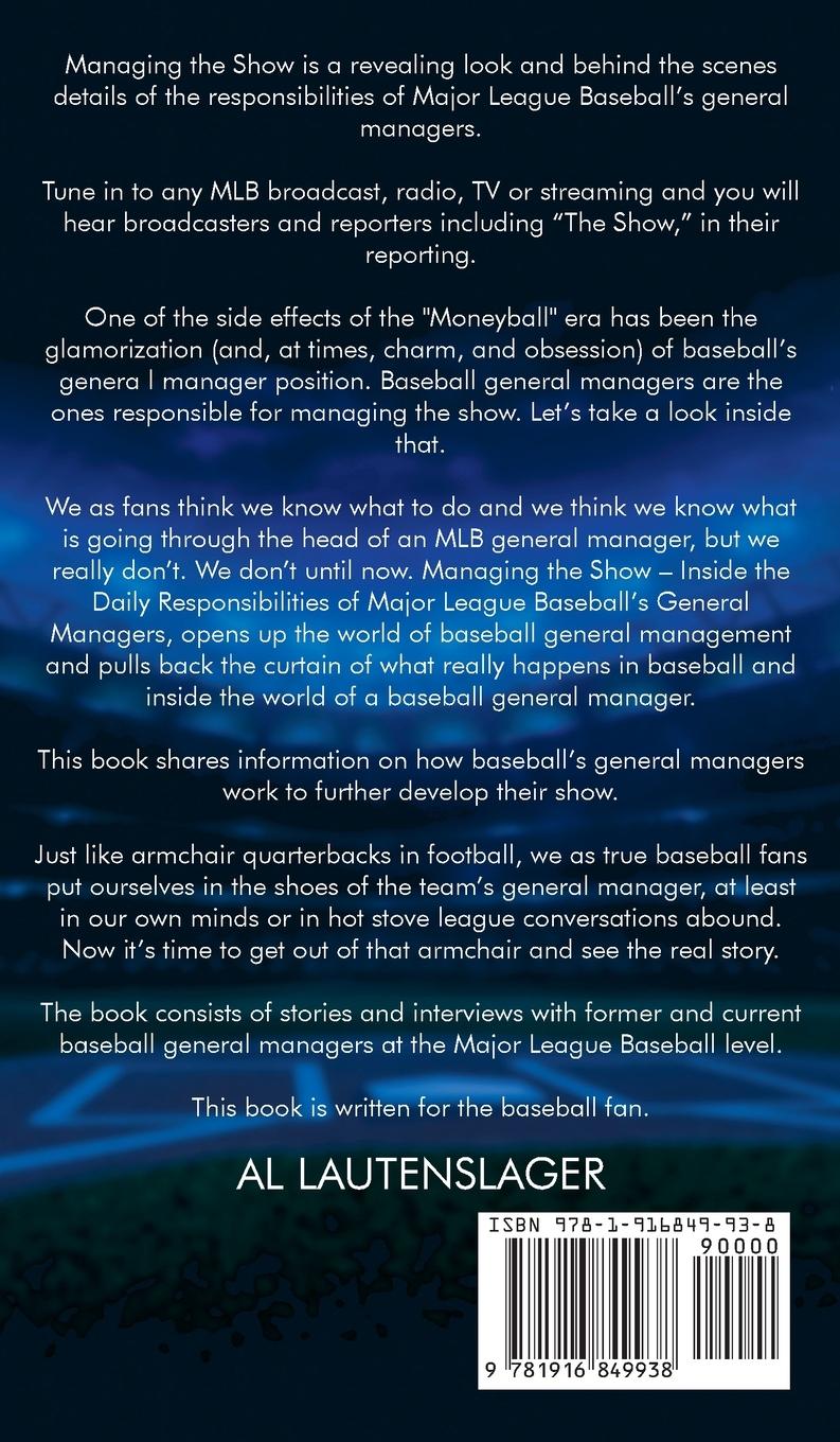 Rückseitencover Managing the Show