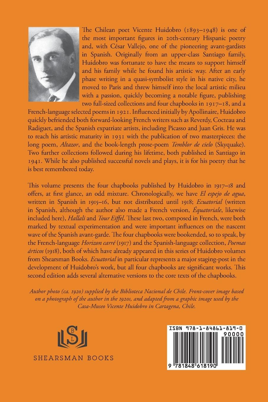 Rückseitencover Equatorial and other poems