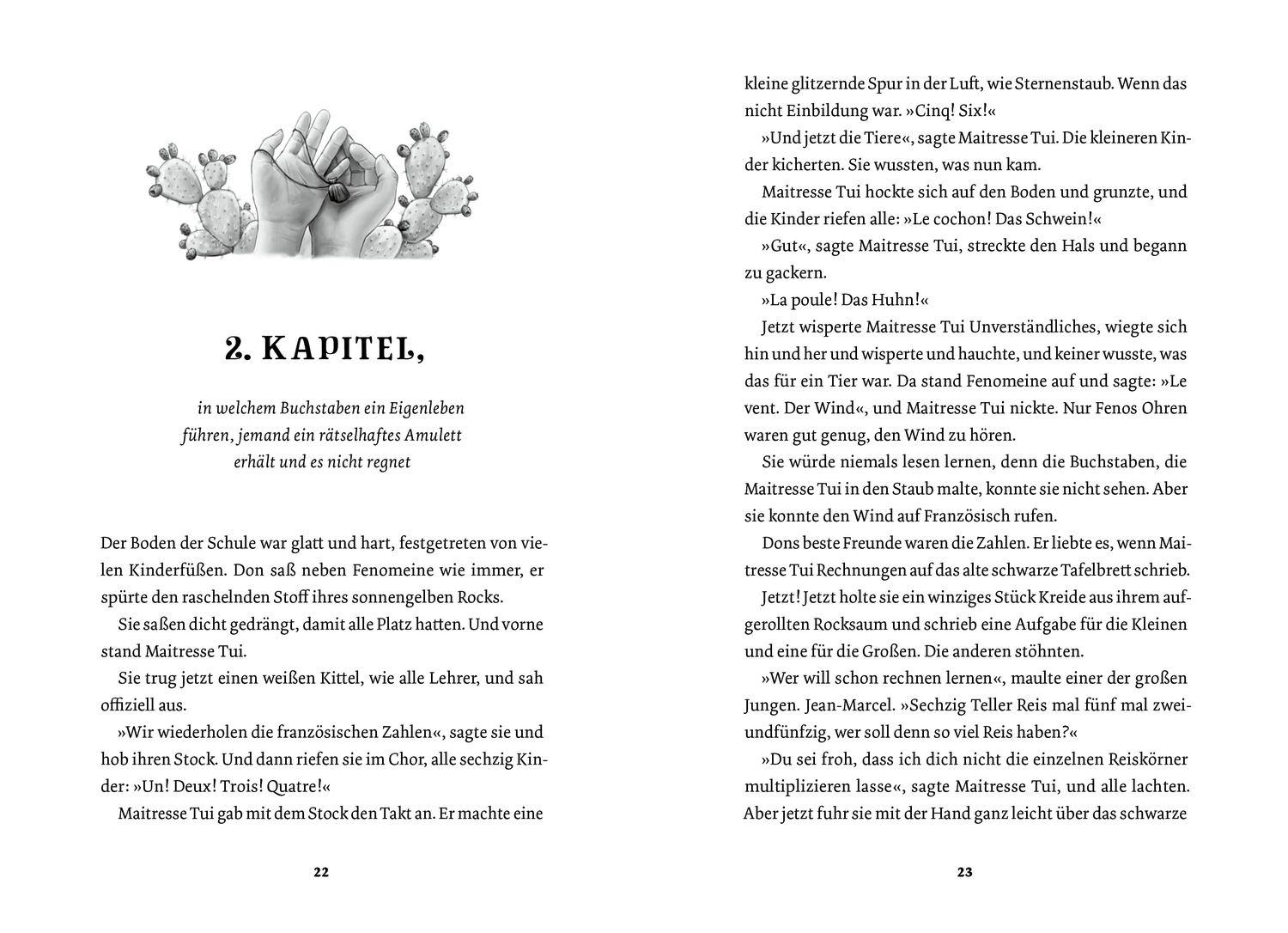 Beispielinhalt (Bild) Enia und der Regenzauber