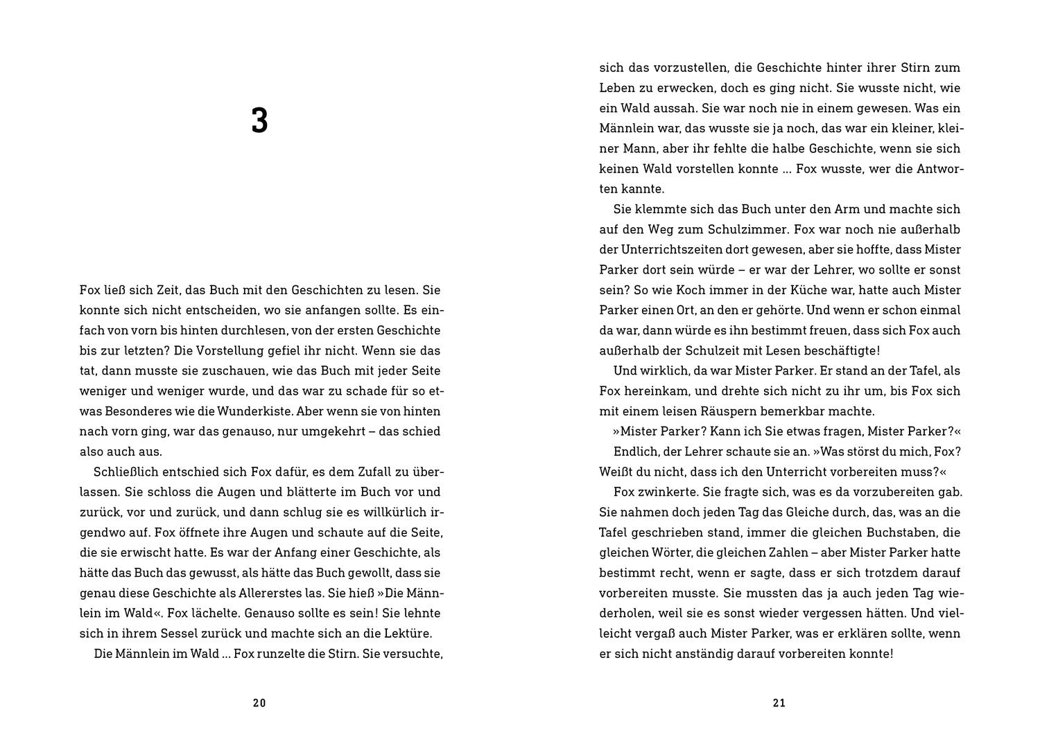 Beispielinhalt (Bild) Die vierte Wand