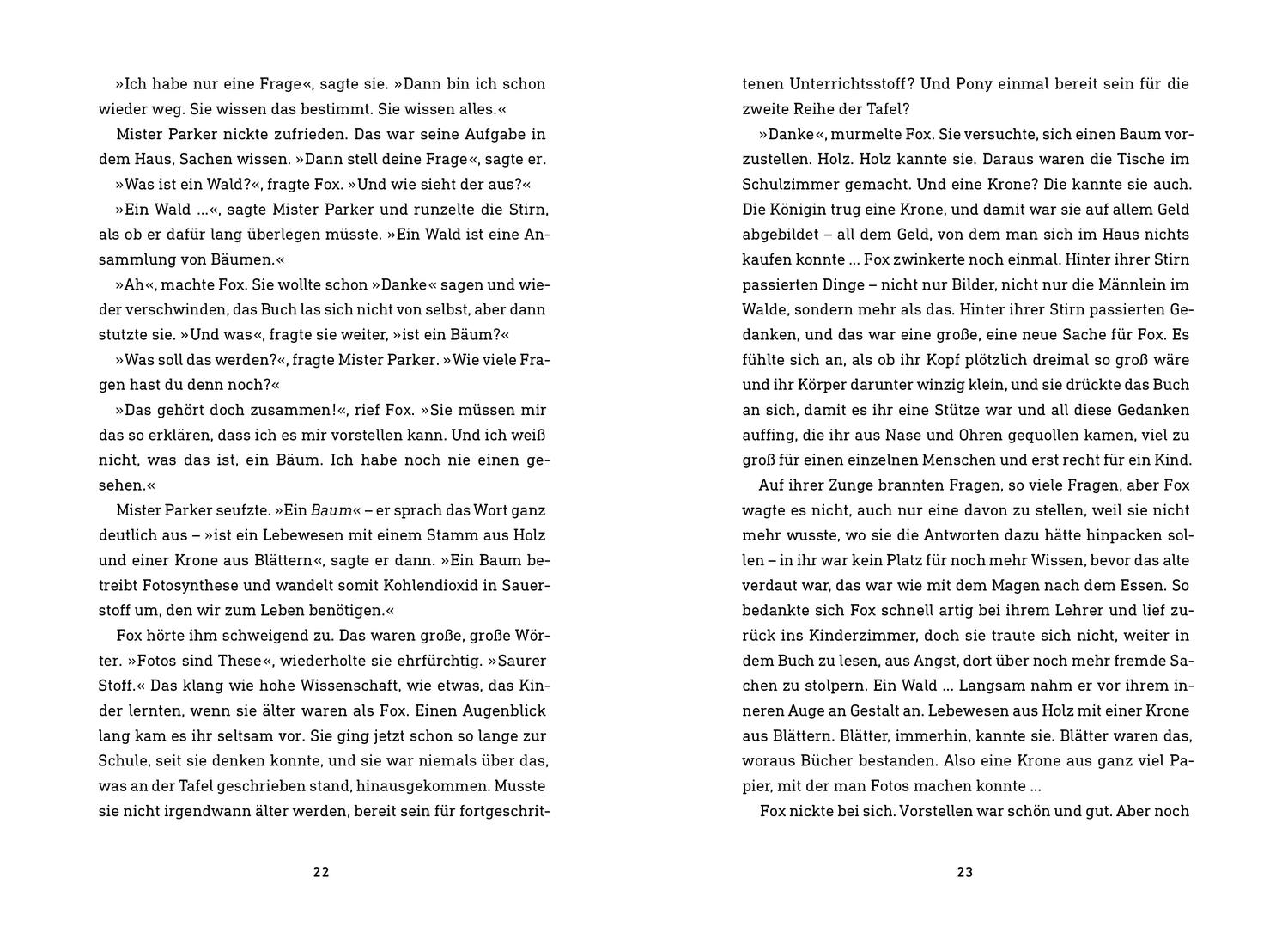 Beispielinhalt (Bild) Die vierte Wand