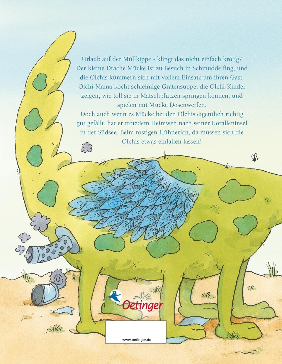 Rückseitencover Die Olchis und der kleine Drache Mücke