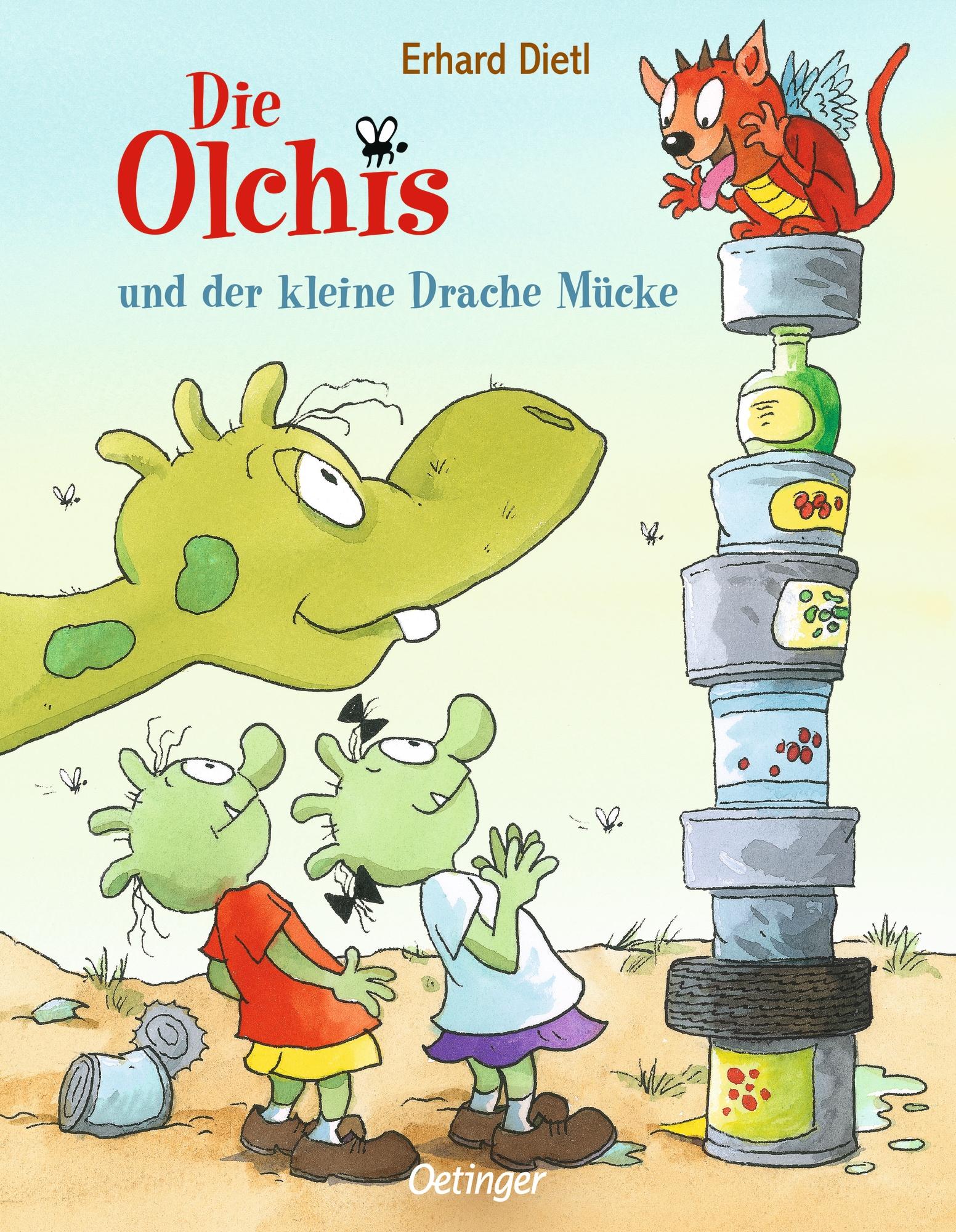 Vorderes Coverbild Die Olchis und der kleine Drache Mücke