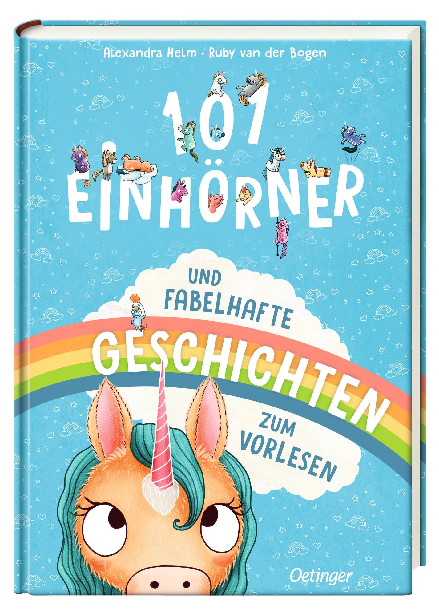 Beispielinhalt (Bild) 101 Einhörner und fabelhafte Geschichten zum Vorlesen