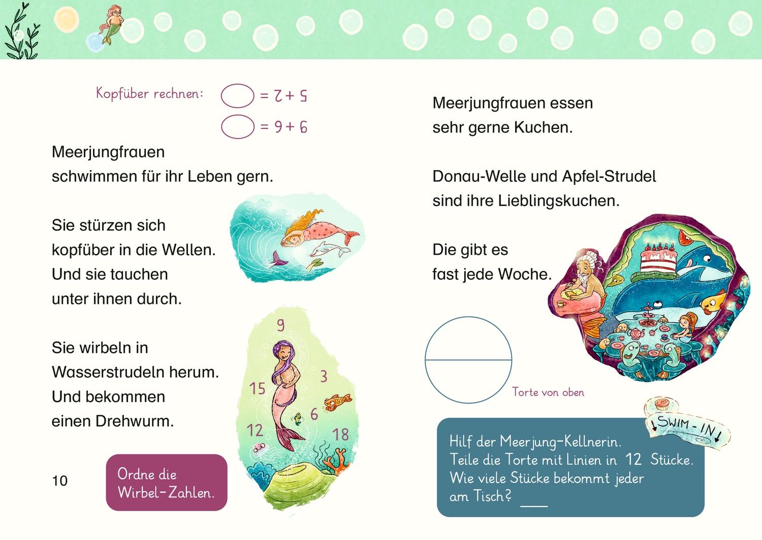 Beispielinhalt (Bild) 101 Meerjungfrauen tauchen ab!