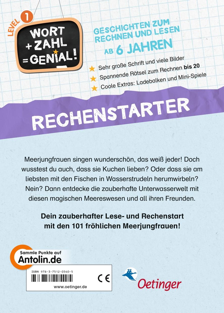 Rückseitencover 101 Meerjungfrauen tauchen ab!