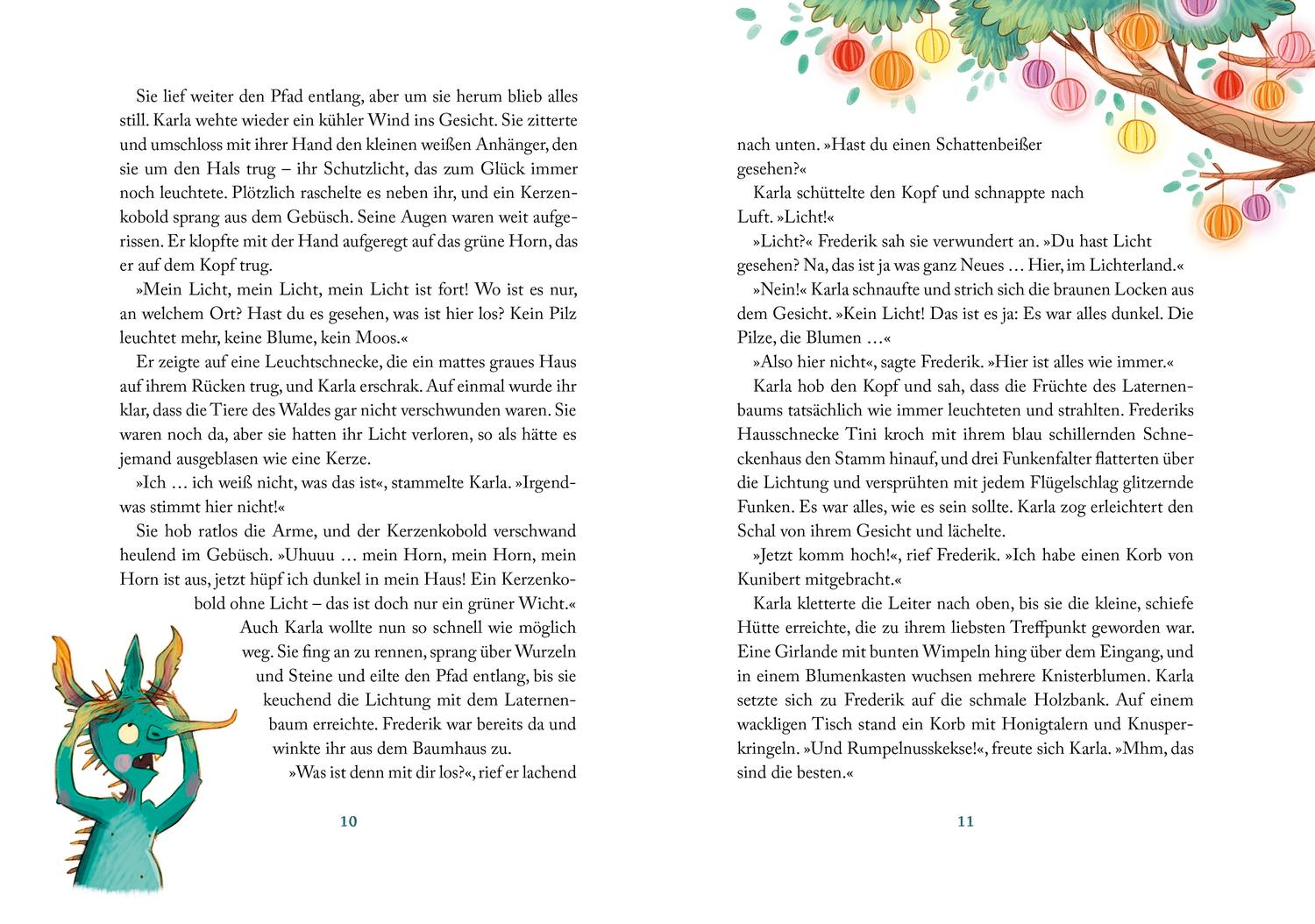 Beispielinhalt (Bild) Lichterland 3. Das Geheimnis des schlafenden Drachen