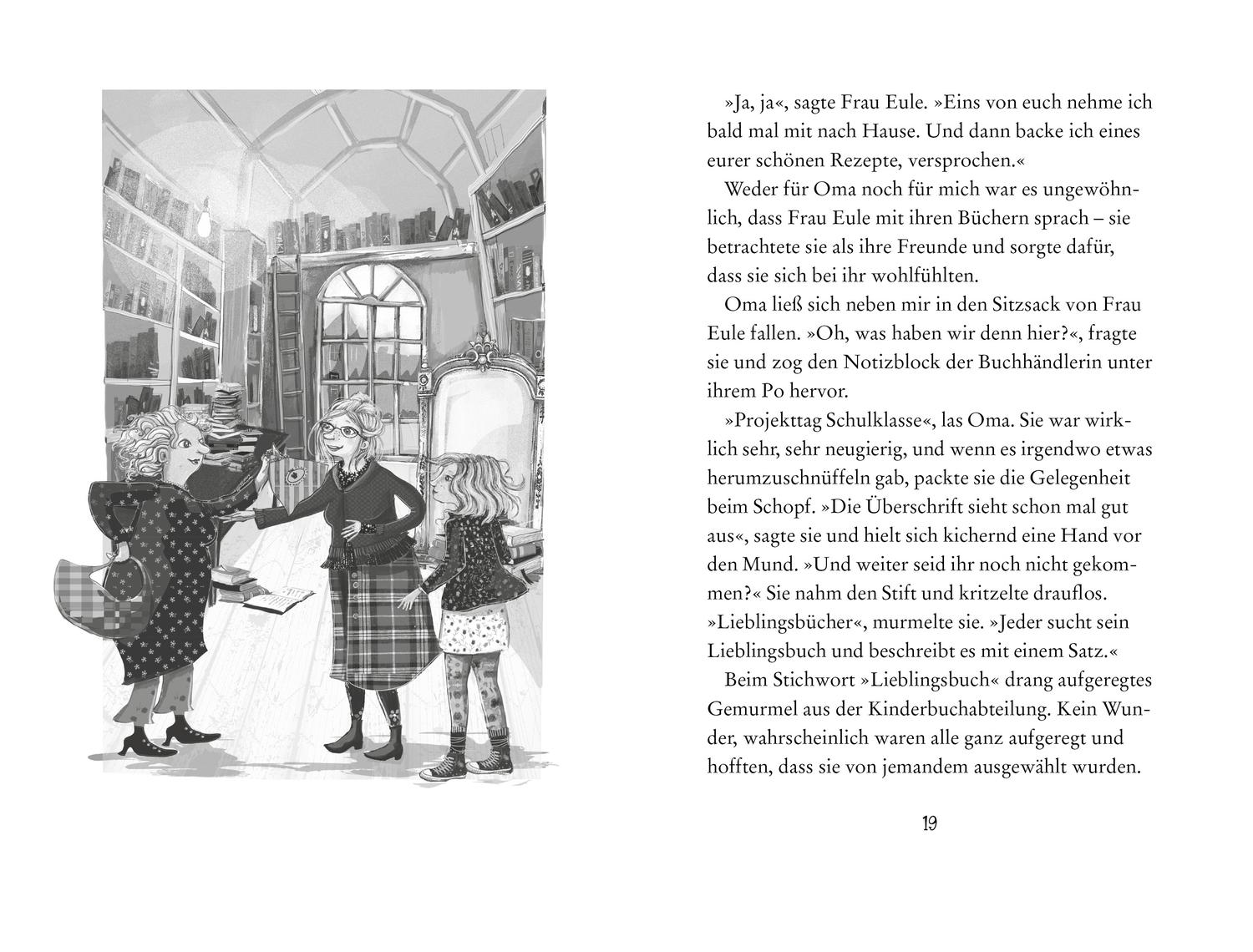 Beispielinhalt (Bild) Der zauberhafte Wunschbuchladen 6. Eine Schule hält zusammen