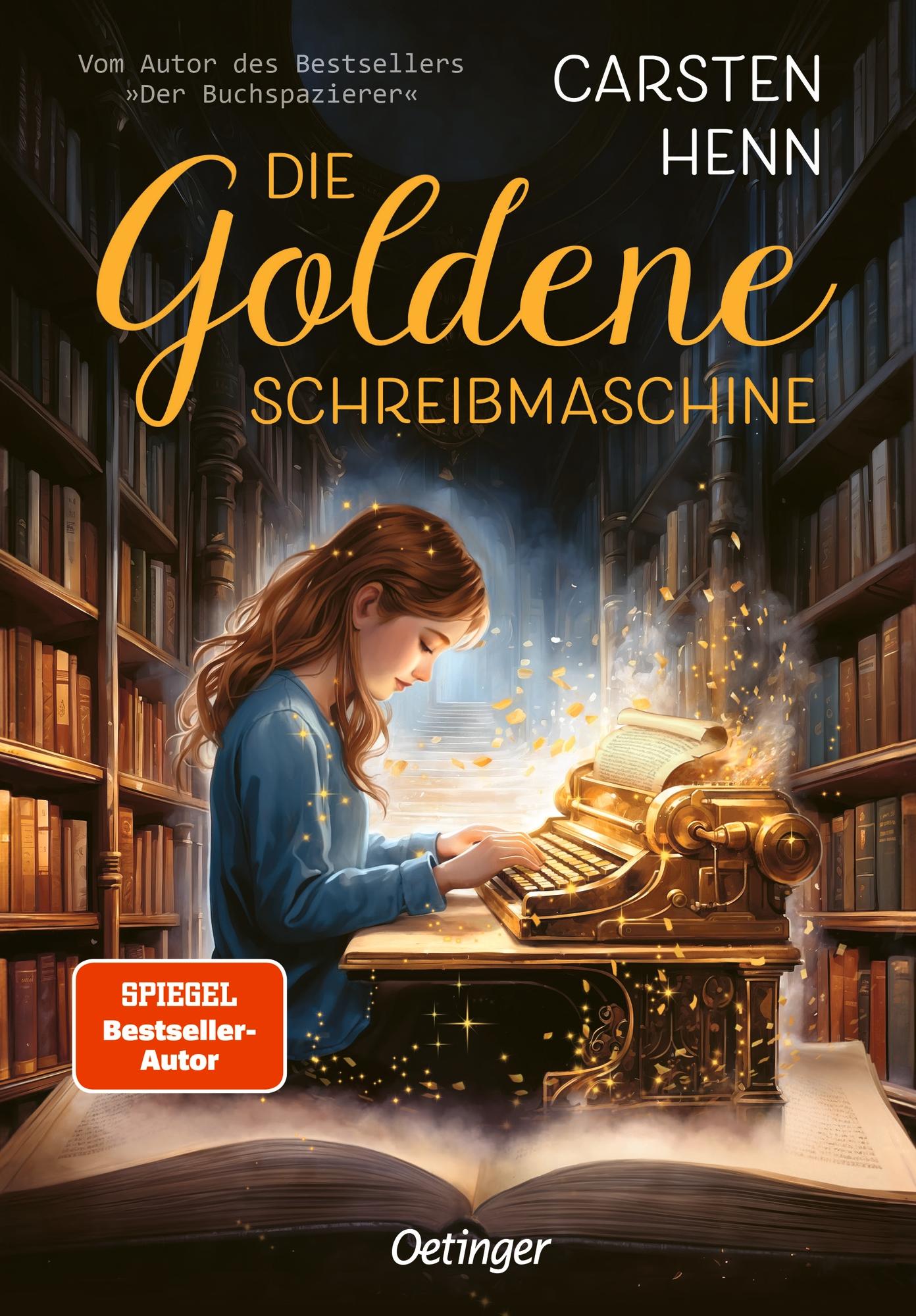 Vorderes Coverbild Die Goldene Schreibmaschine