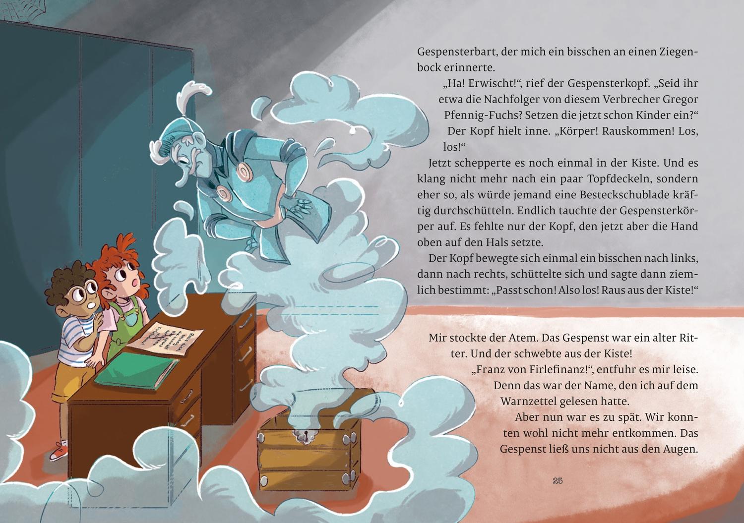 Beispielinhalt (Bild) Franz von Firlefinanz. Das Gespenst aus der Steuerkiste
