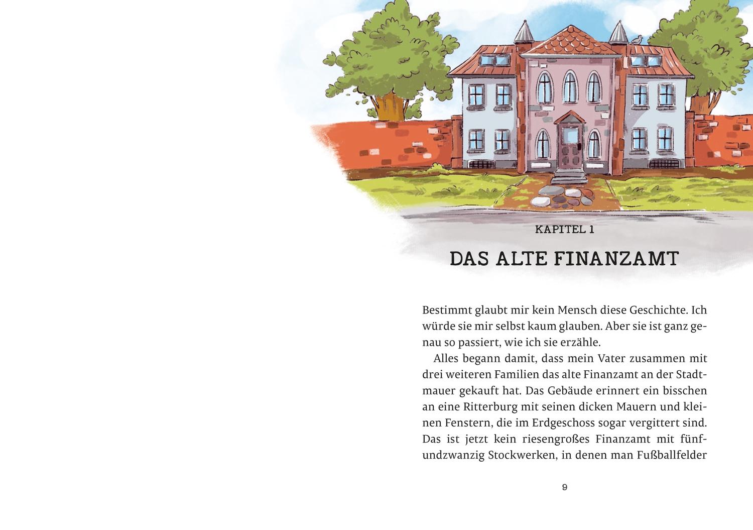Beispielinhalt (Bild) Franz von Firlefinanz. Das Gespenst aus der Steuerkiste