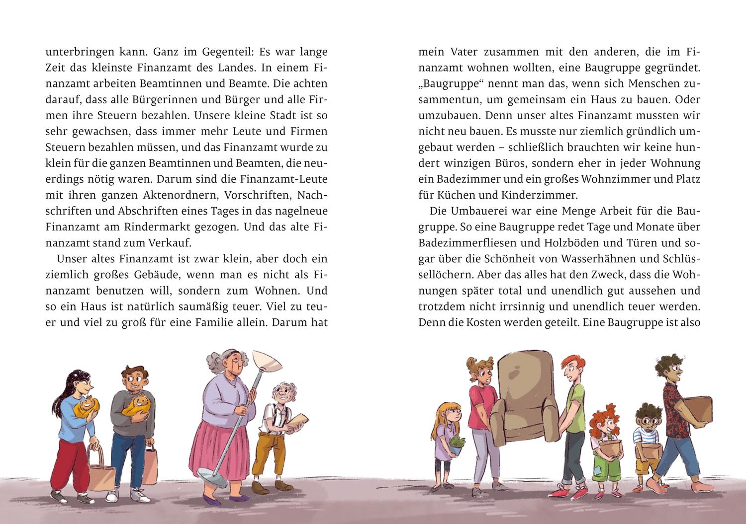 Beispielinhalt (Bild) Franz von Firlefinanz. Das Gespenst aus der Steuerkiste