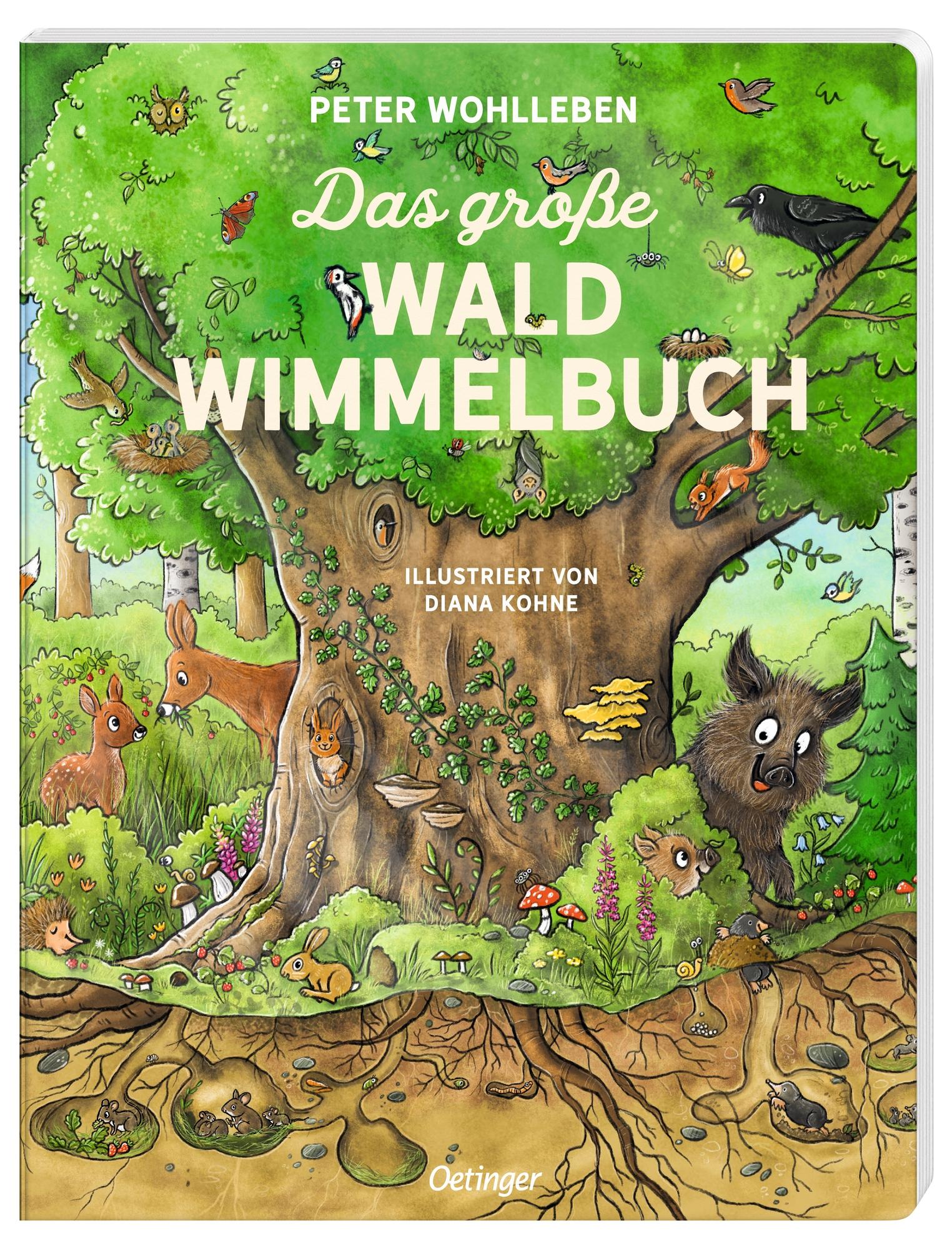 Vorderes Coverbild Das große Wald-Wimmelbuch