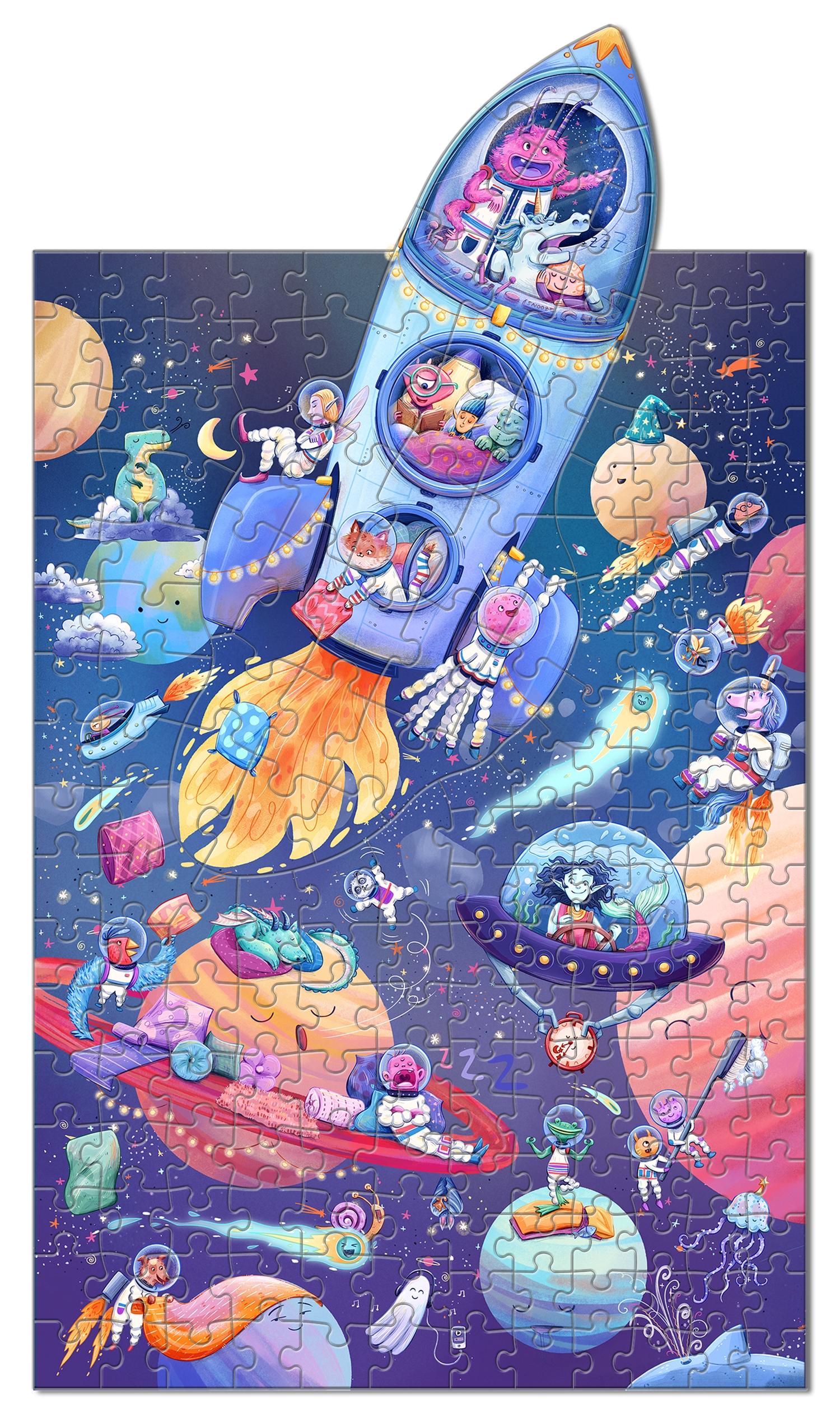 Beispielinhalt (Bild) FamilyFlow. Unser Familien-Puzzle