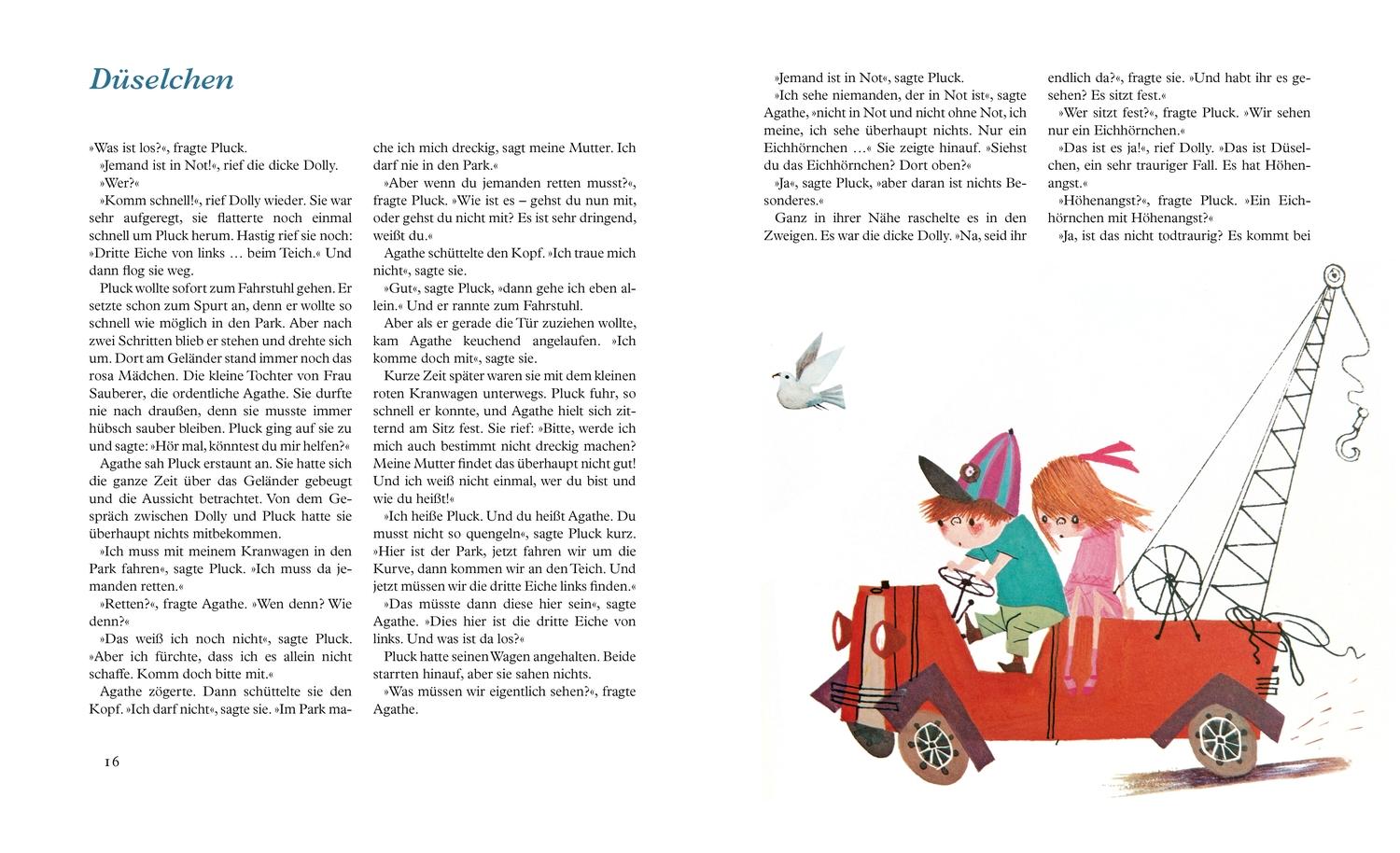 Beispielinhalt (Bild) Pluck mit dem Kranwagen