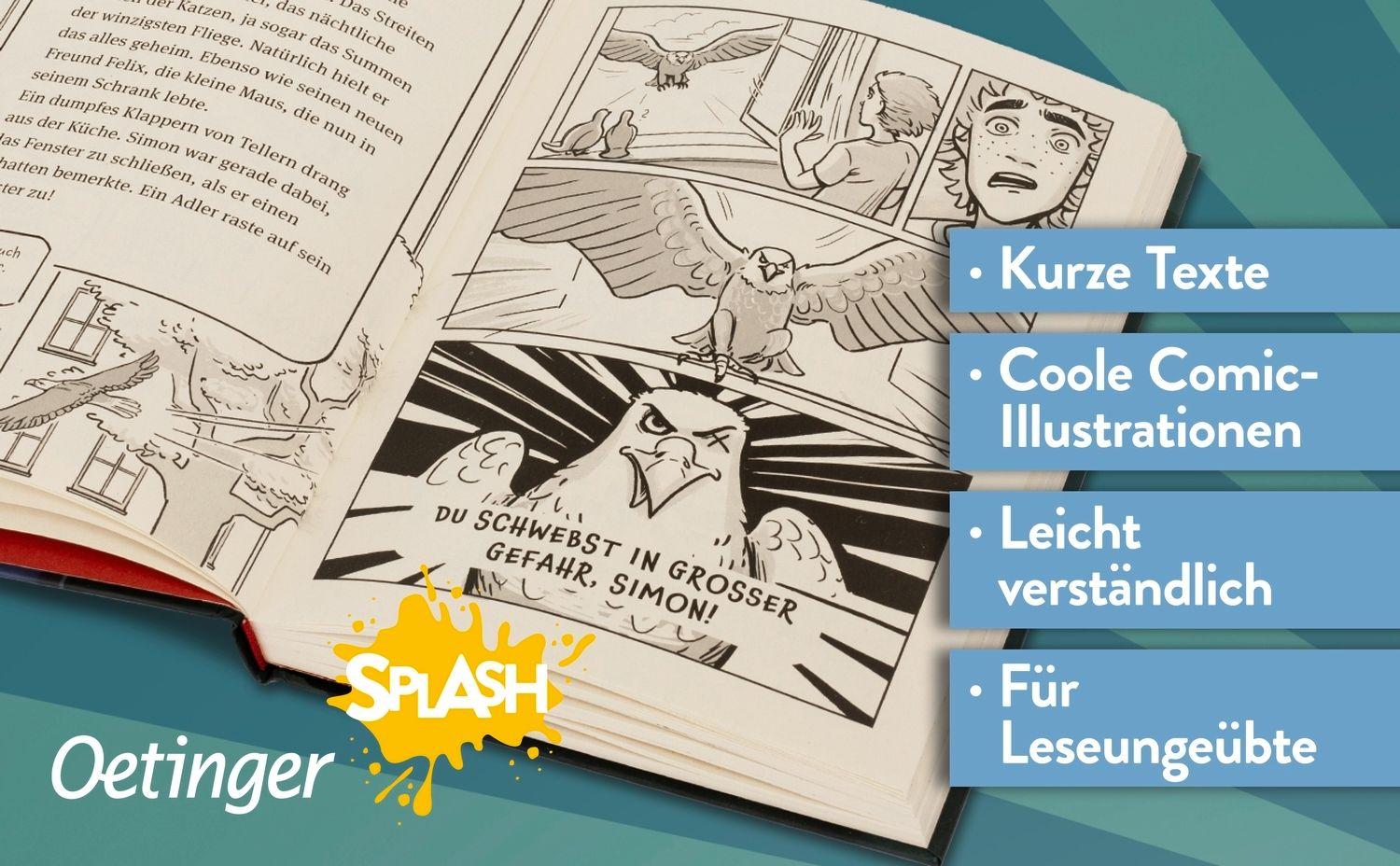 Beispielinhalt (Bild) Animox als Comic-Roman 1. Das Heulen der Wölfe