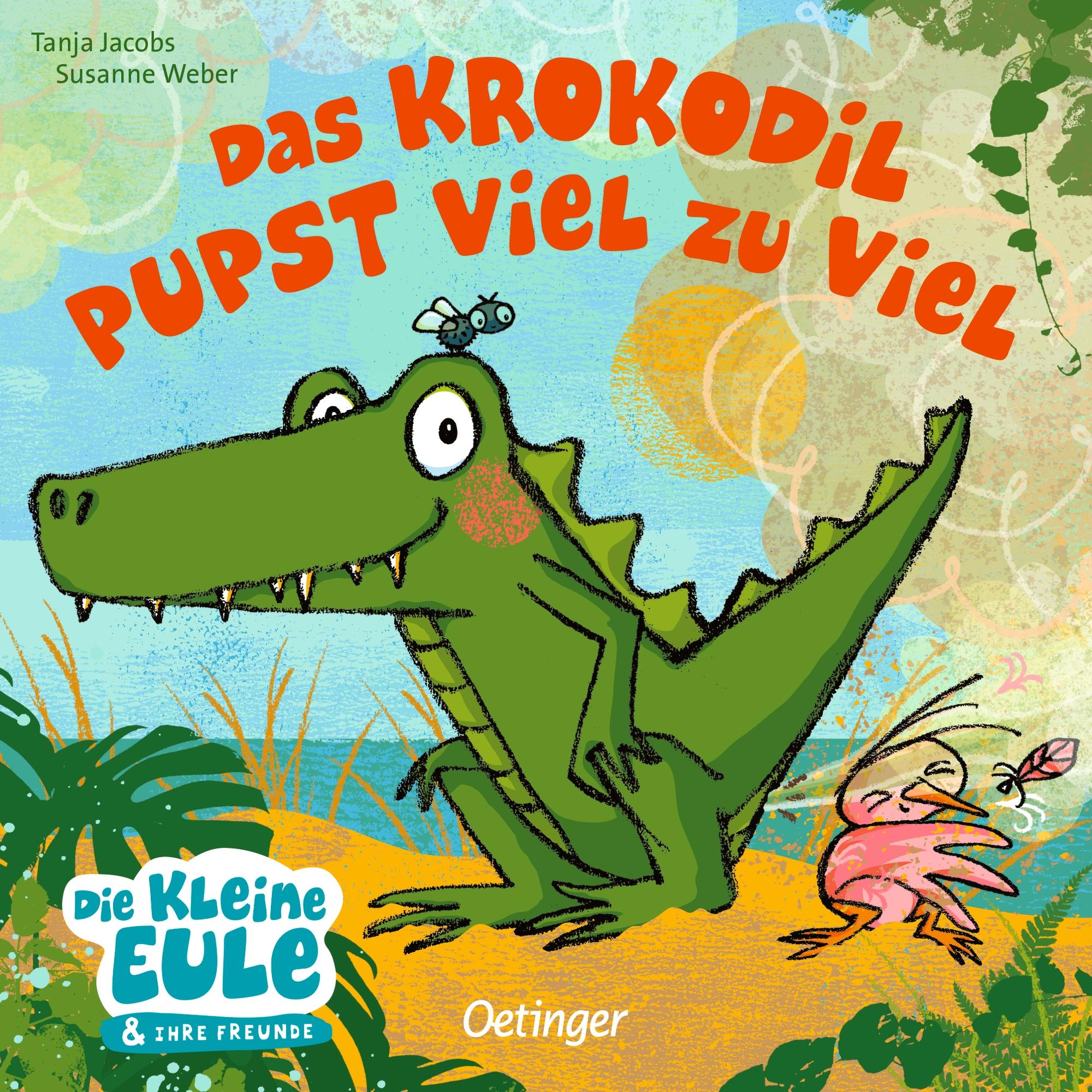 Vorderes Coverbild Das Krokodil pupst viel zu viel