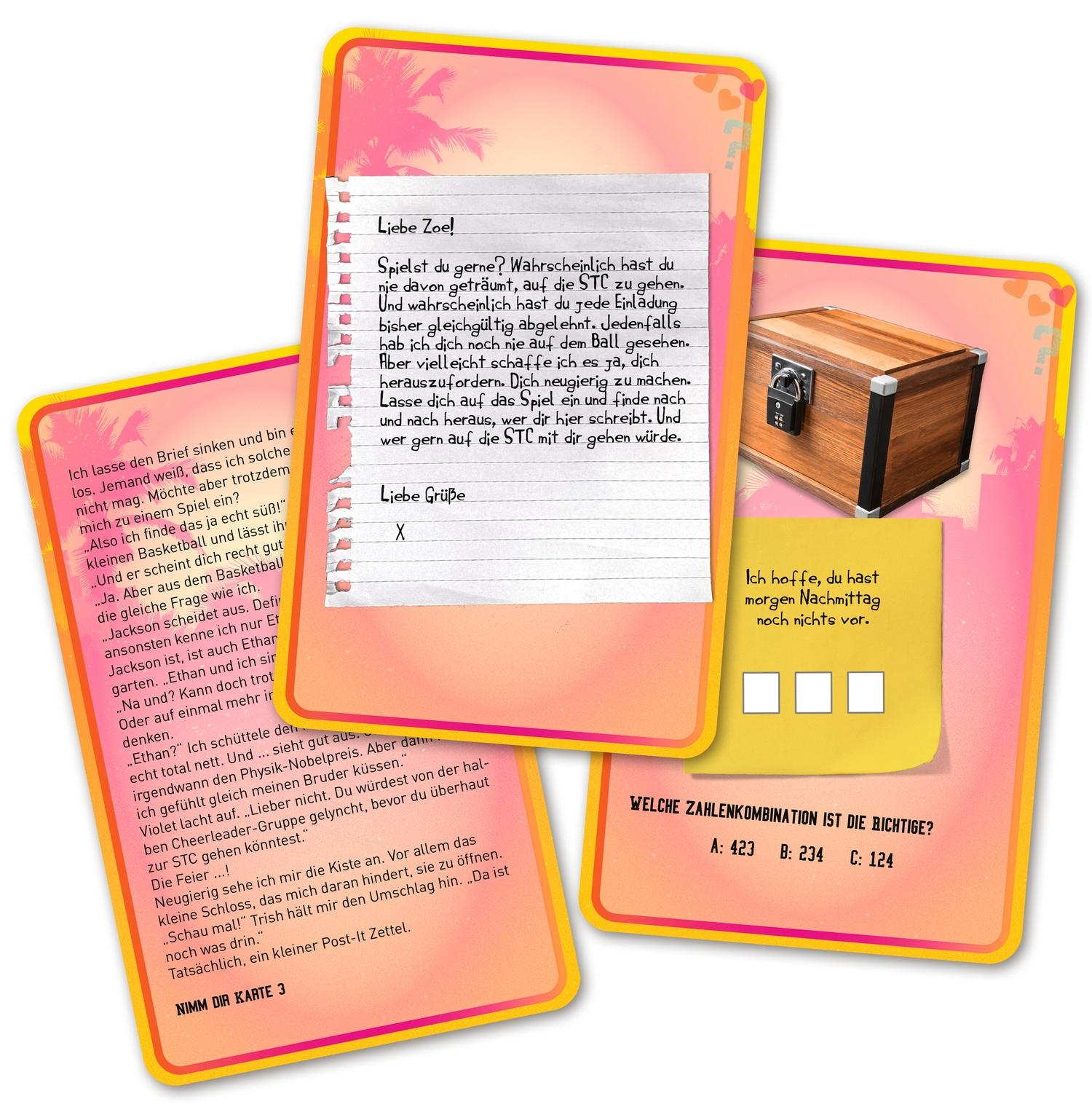 Beispielinhalt (Bild) Matchmaker. Das etwas andere Escape-Game mit Herzklopfgarantie