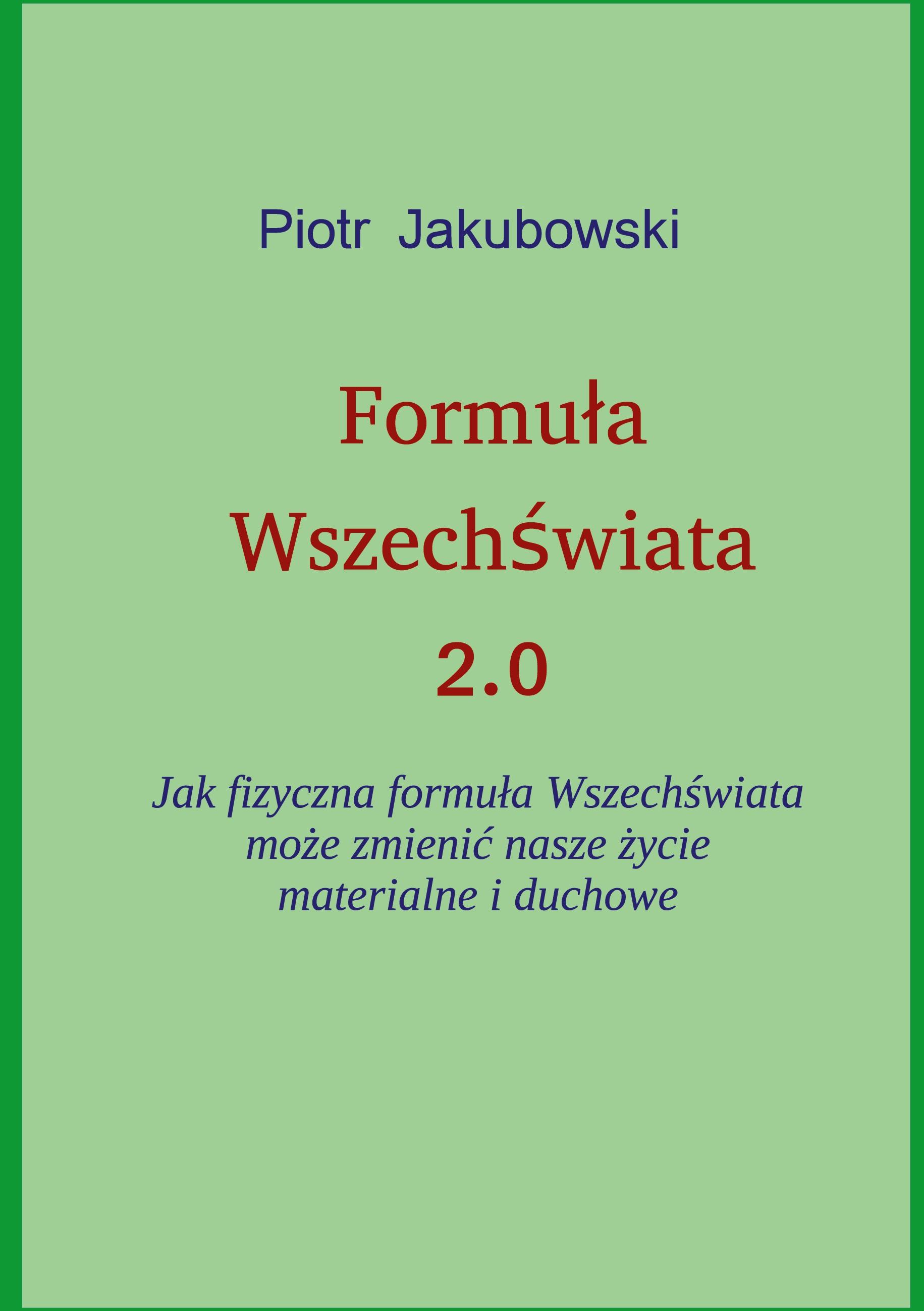 Vorderes Coverbild Formula Wszechswiata 2.0