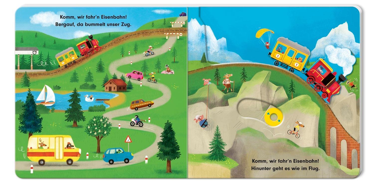 Beispielinhalt (Bild) Komm, wir fahren Zug