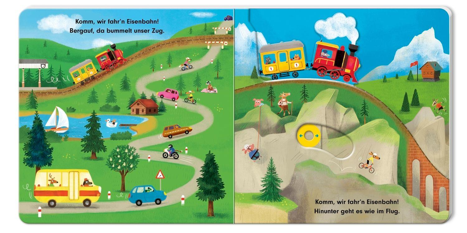 Beispielinhalt (Bild) Komm, wir fahren Zug