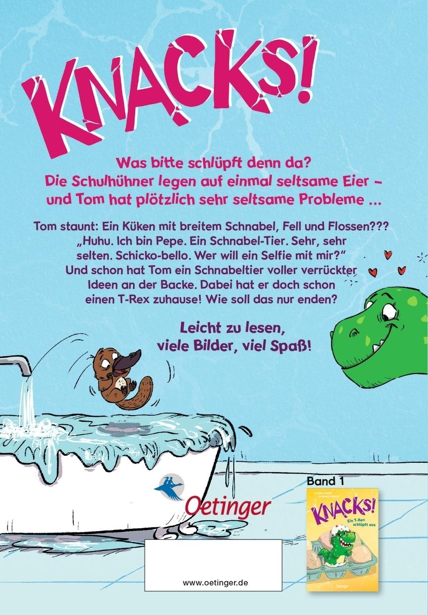 Rückseitencover Knacks! 2 Halt den Schnabel, Tier!