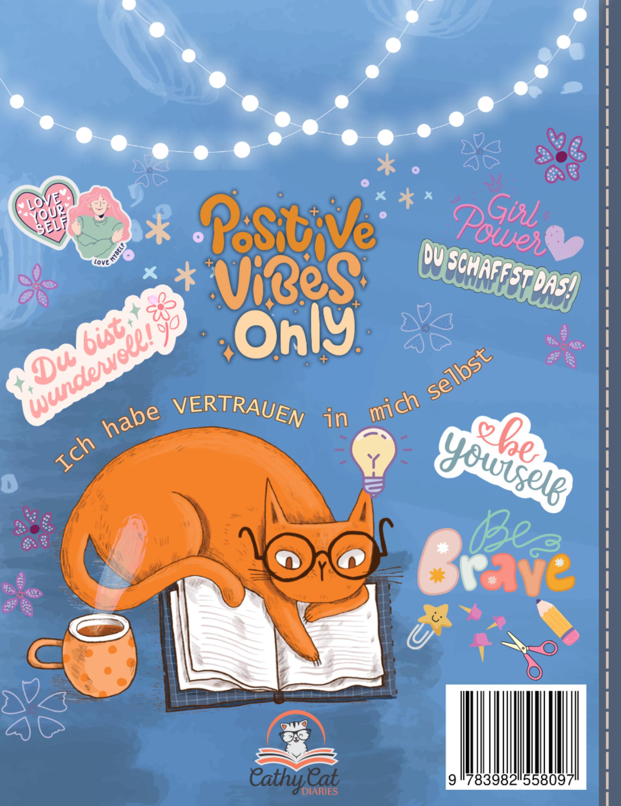 Rückseitencover Das kreative Tagebuch für coole Mädchen