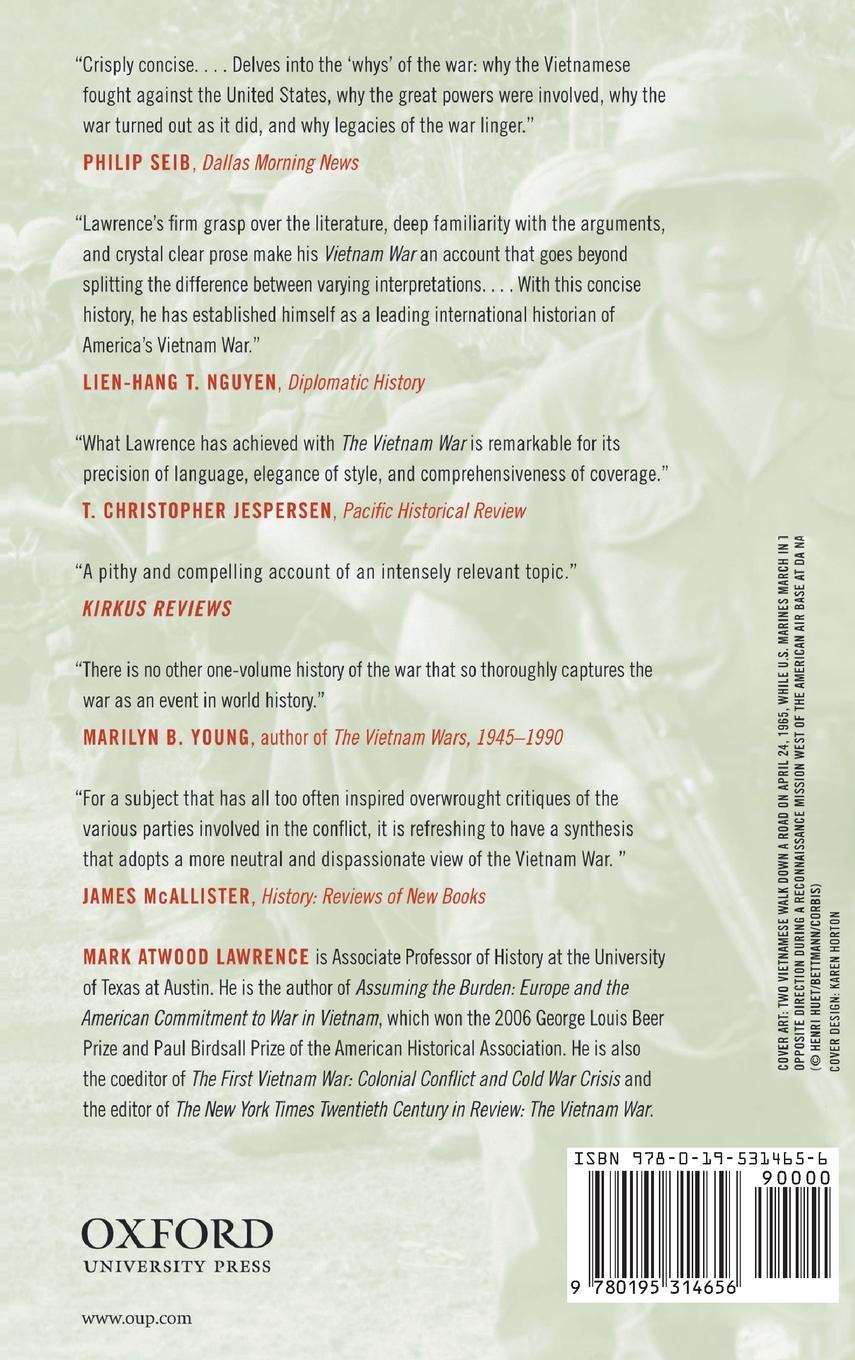 Rückseitencover The Vietnam War