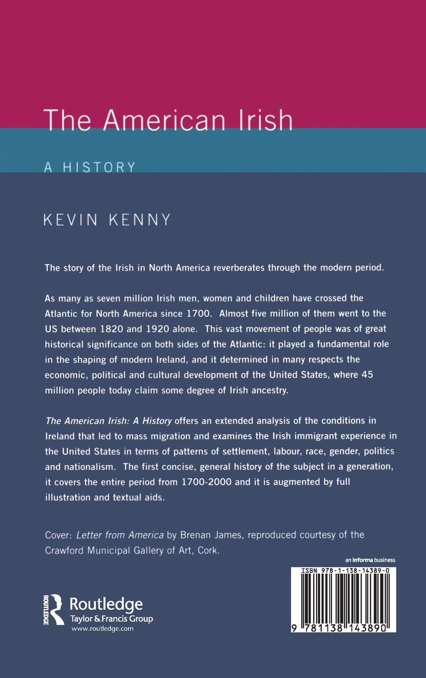 Rückseitencover The American Irish