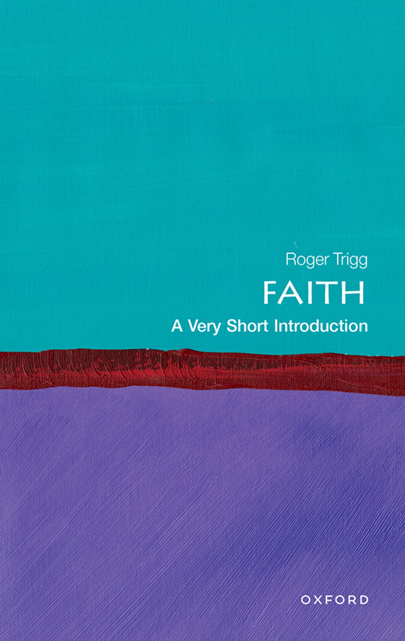 Vorderes Coverbild Faith: A Very Short Introduction