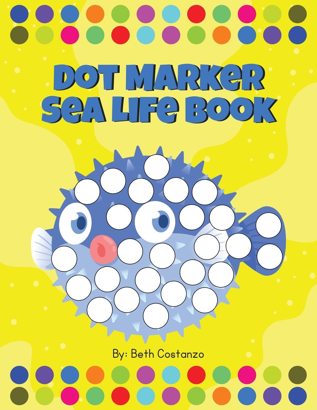 Vorderes Coverbild Dot Marker Sea Life Book
