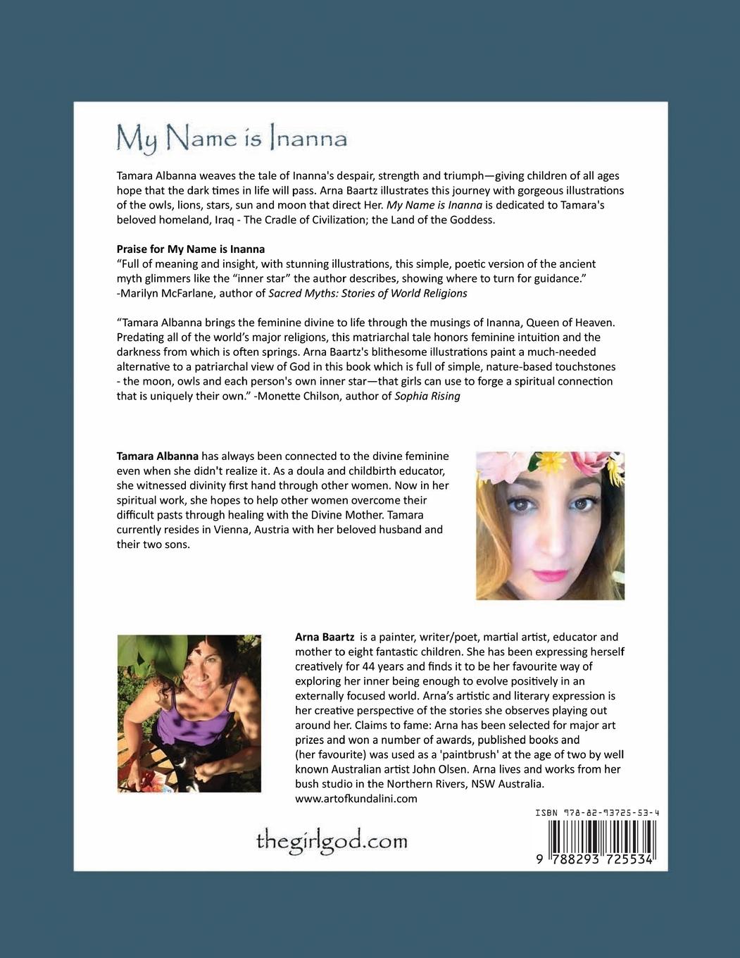 Rückseitencover My Name is Inanna