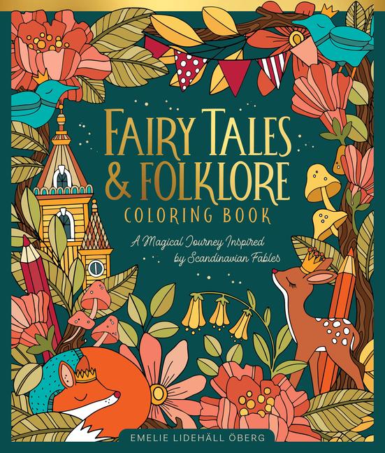 Vorderes Coverbild Fairy Tales & Folklore Coloring Book
