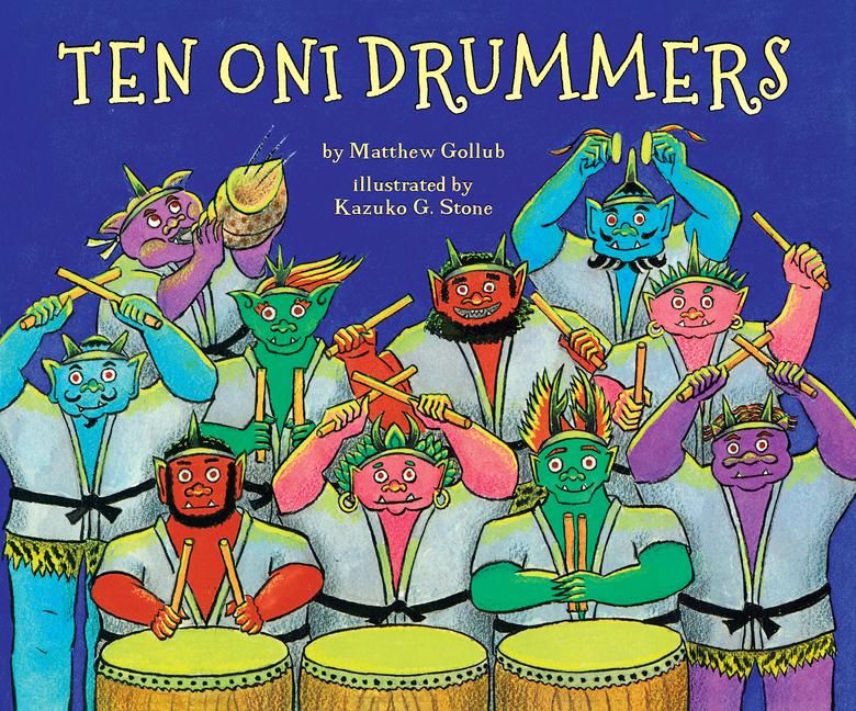 Vorderes Coverbild Ten Oni Drummers