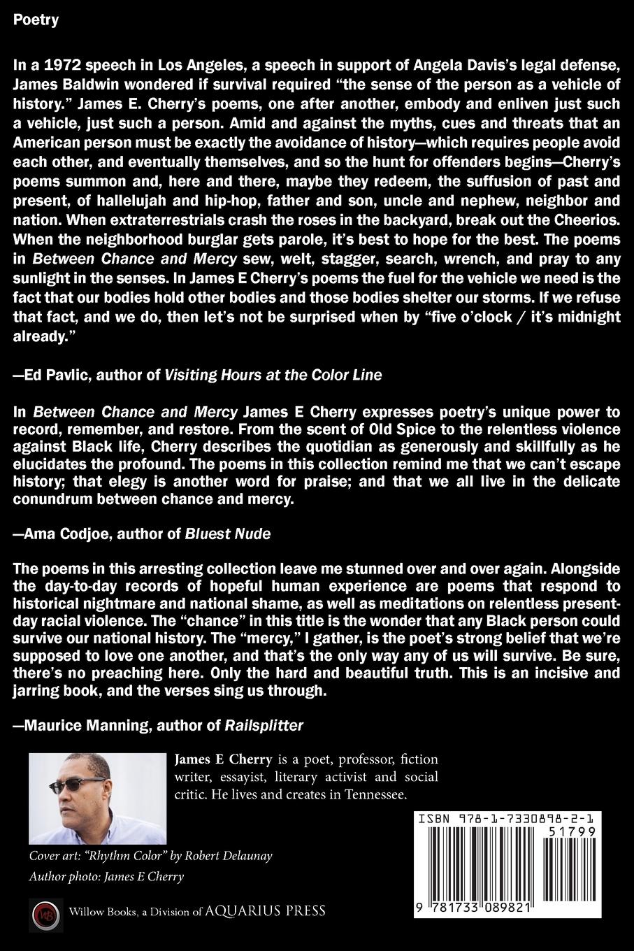 Rückseitencover Between Chance and Mercy