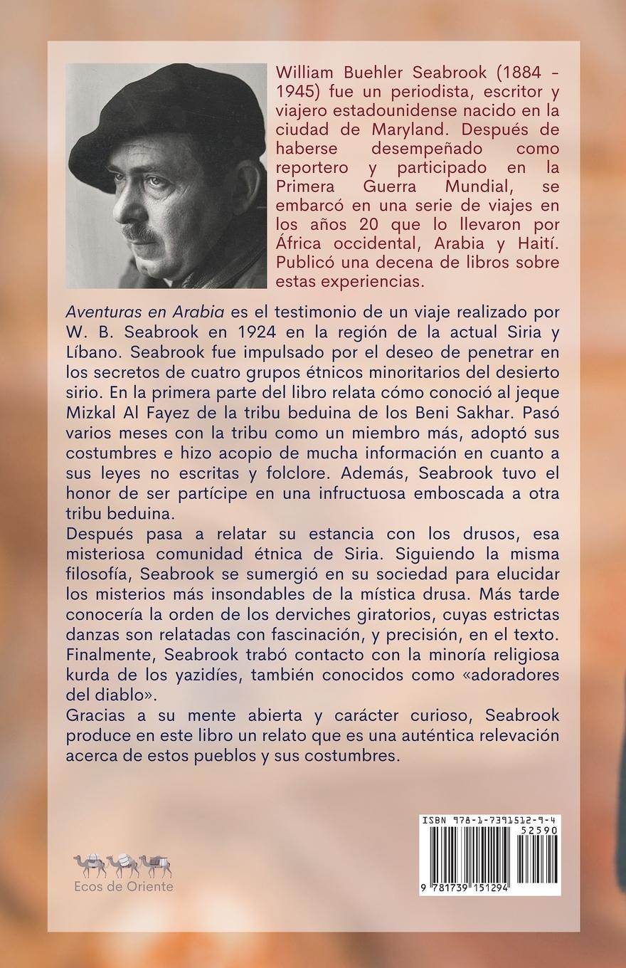 Rückseitencover Aventuras en Arabia