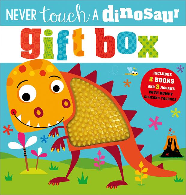 Vorderes Coverbild Never Touch a Dinosaur Gift Box
