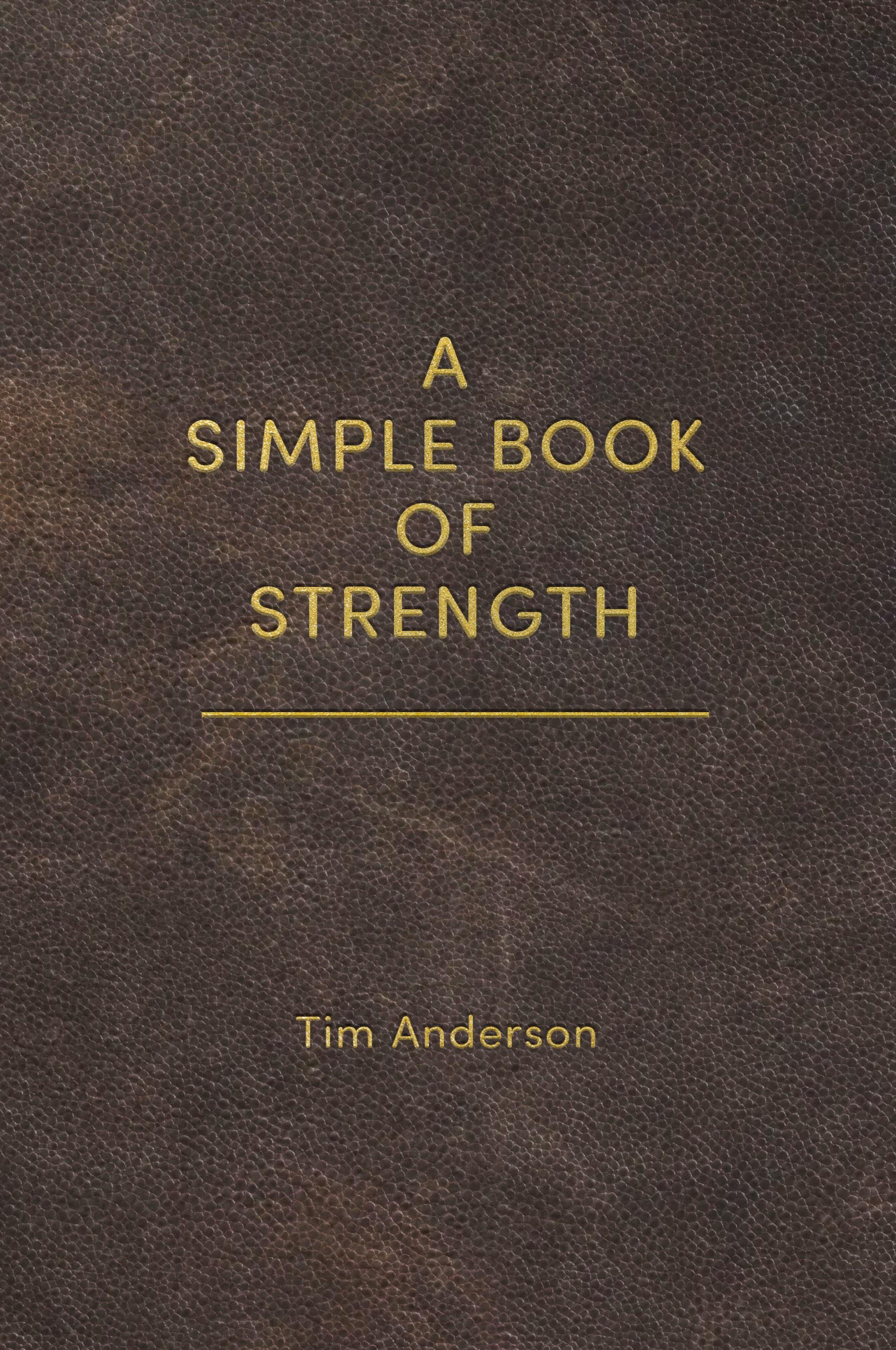Vorderes Coverbild A Simple Book of Strength
