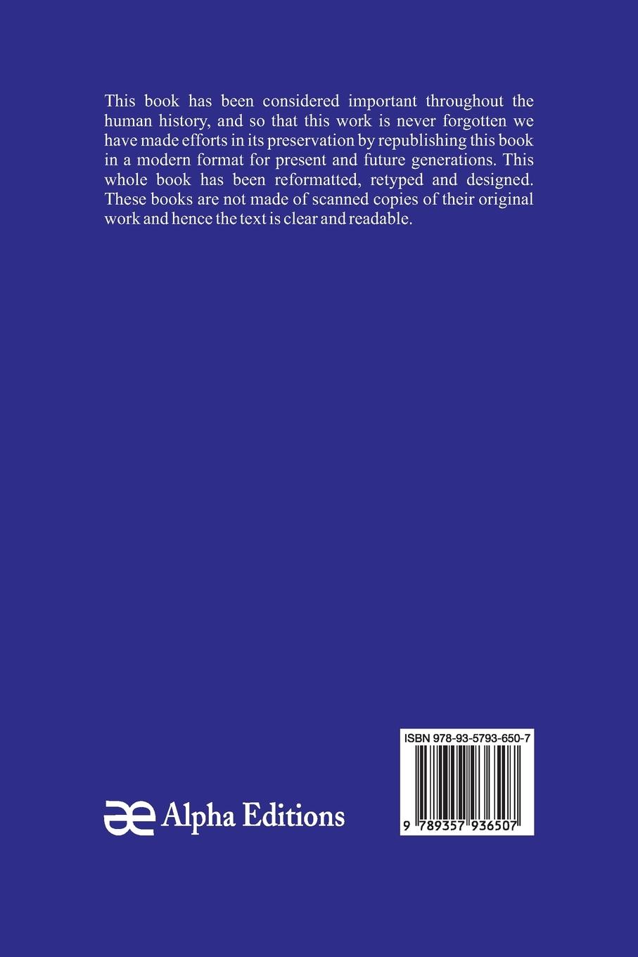 Rückseitencover Sir George Tressady Volume I