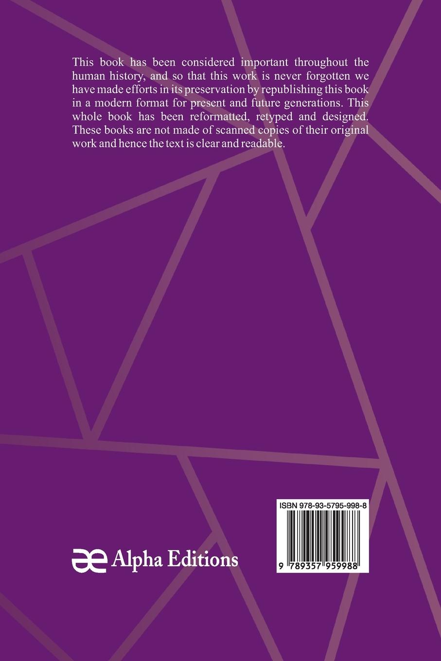 Rückseitencover Sketches and Studies in Italy and Greece, First Series