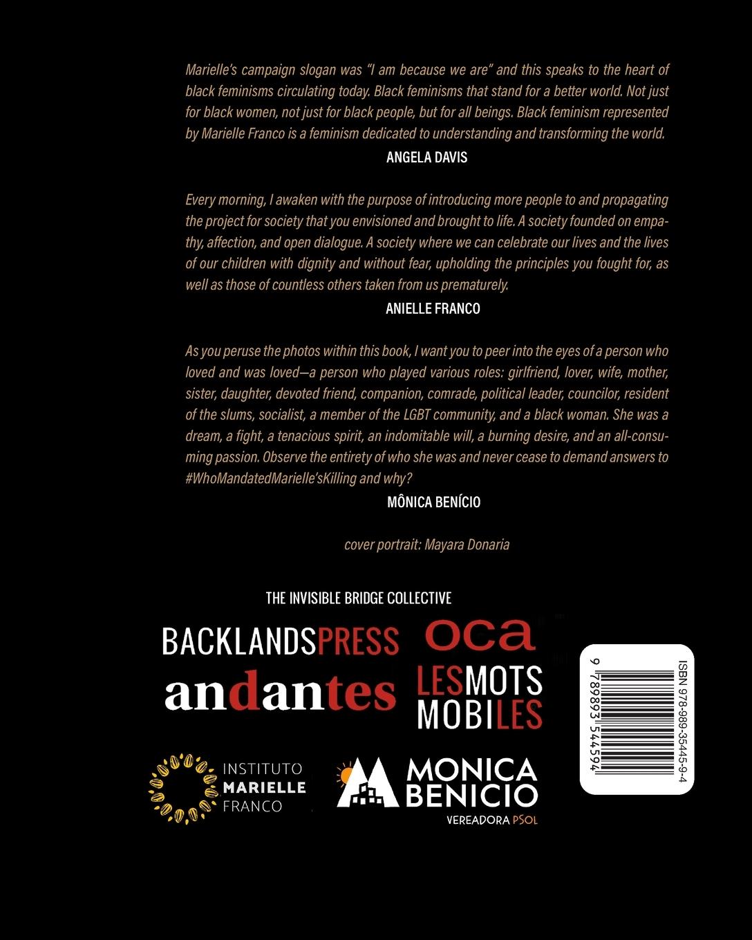 Rückseitencover The Book of Marielle Franco - A Photobiography