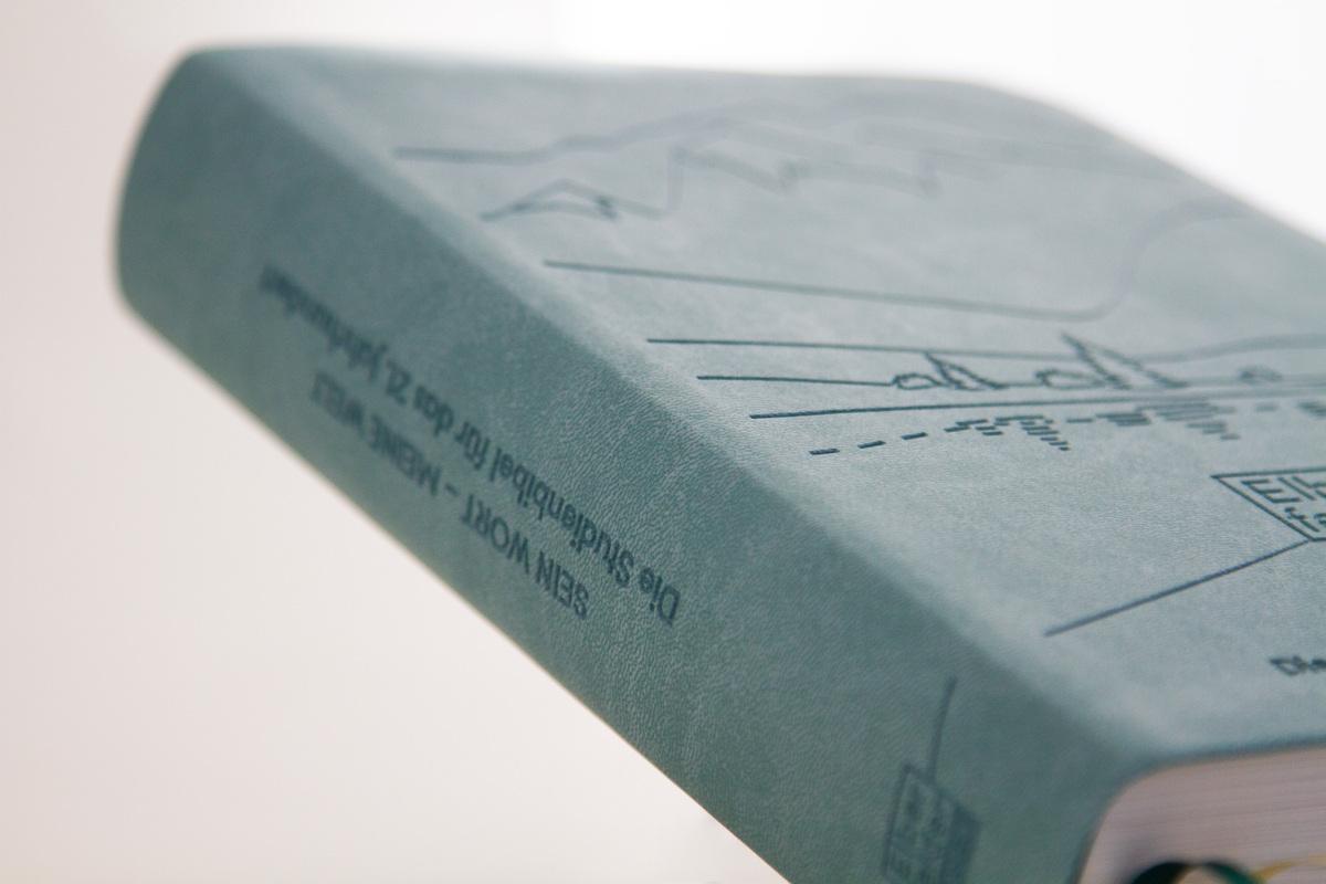 Beispielinhalt (Bild) Sein Wort - meine Welt. Kunstlederausgabe