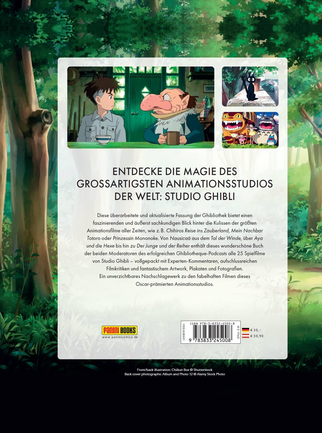 Rückseitencover Die GHIBLIOTHEK (überarbeitete Neuausgabe)