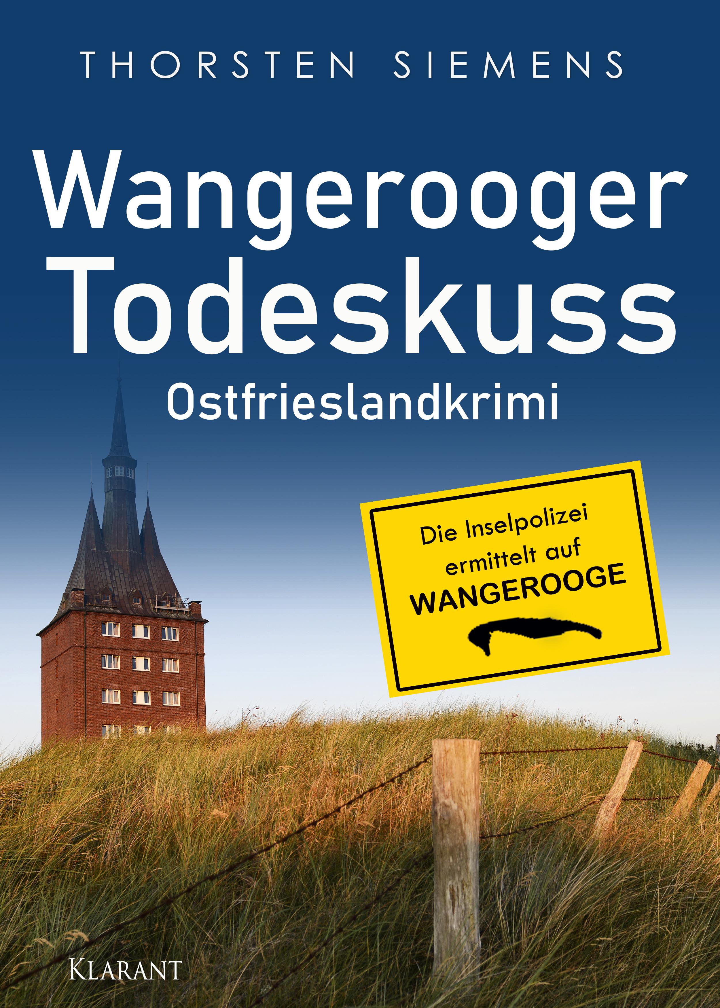 Vorderes Coverbild Wangerooger Todeskuss. Ostfrieslandkrimi