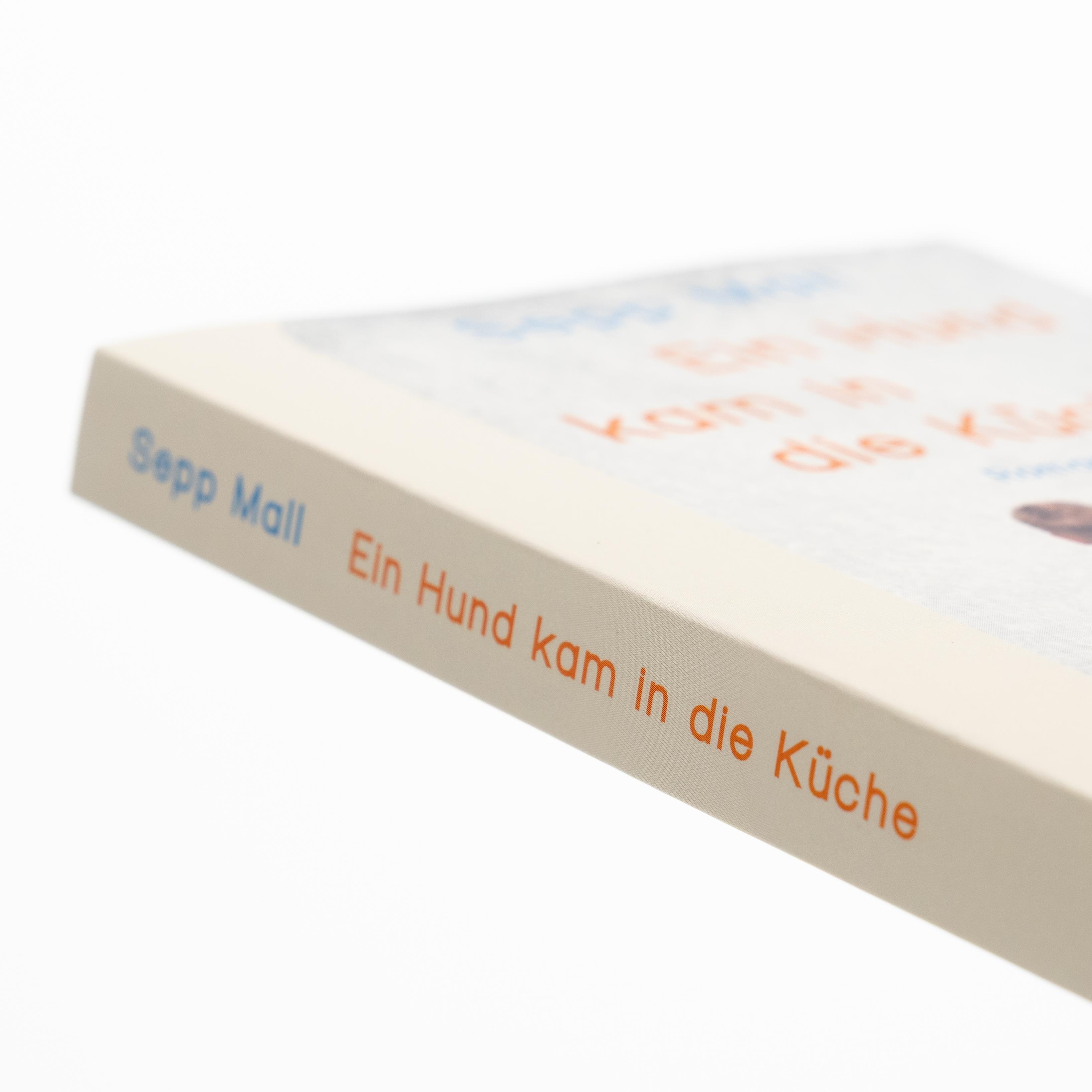 Beispielinhalt (Bild) Ein Hund kam in die Küche