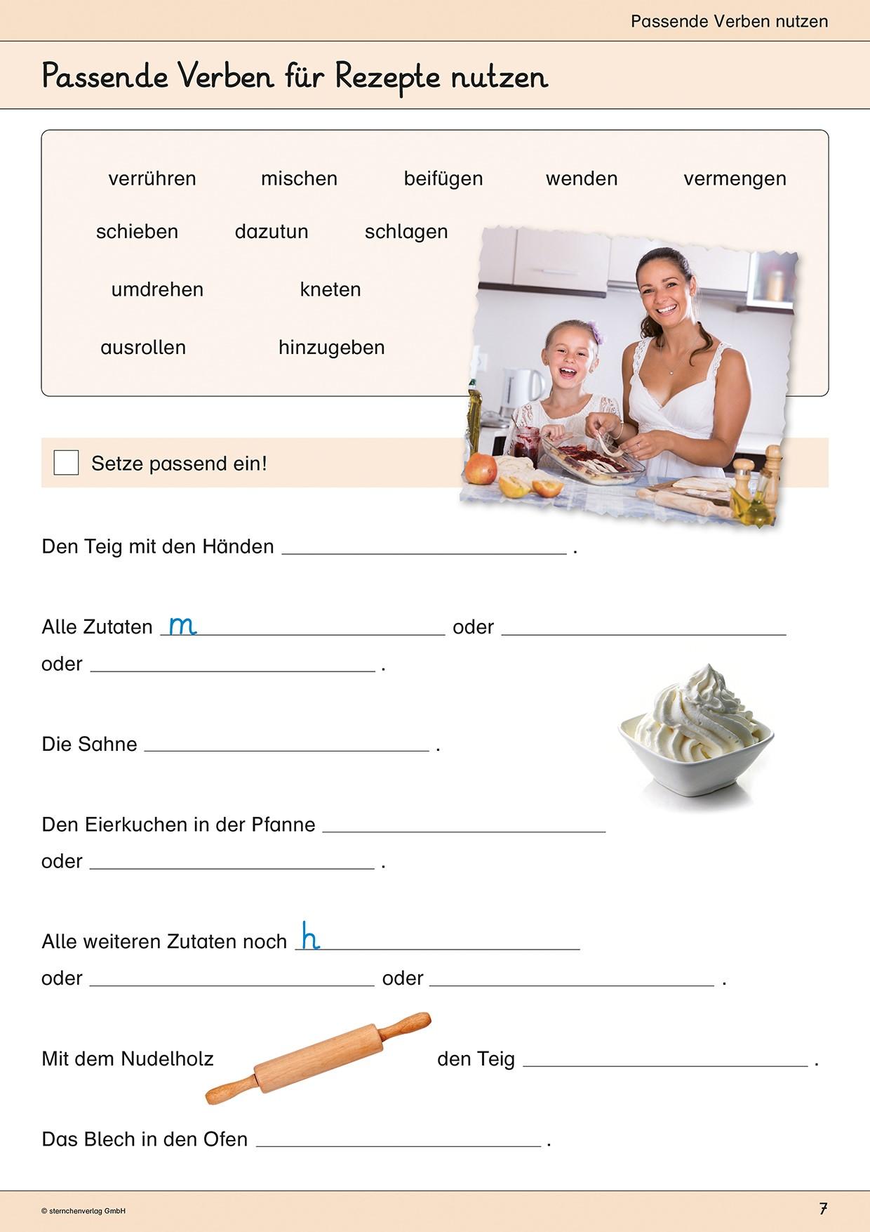 Beispielinhalt (Bild) Ich kann Geschichten schreiben Teil 1 und 2 im Set - 2 Schülerarbeitshefte für die 2. bis 4. Klasse