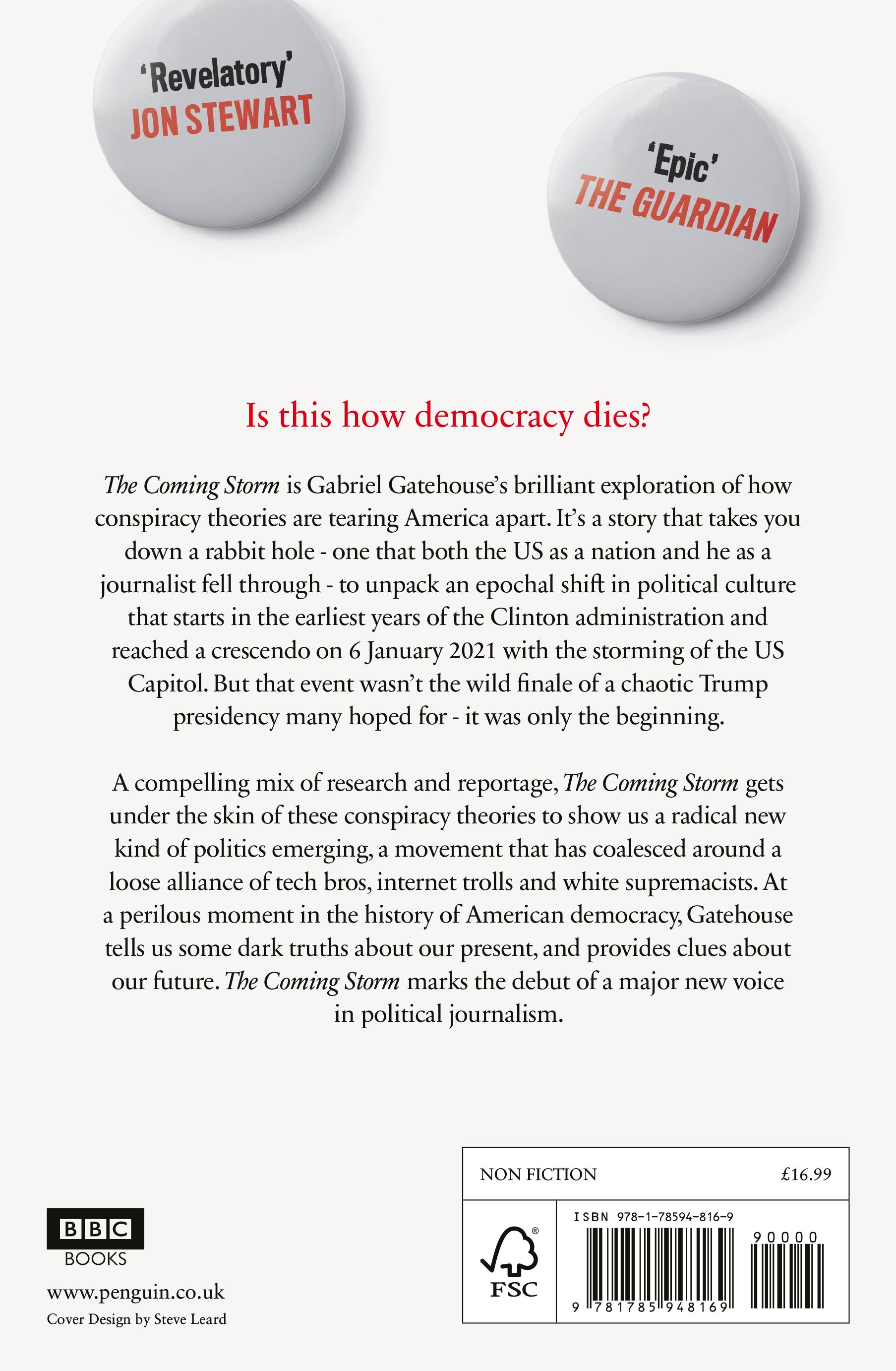 Rückseitencover The Coming Storm