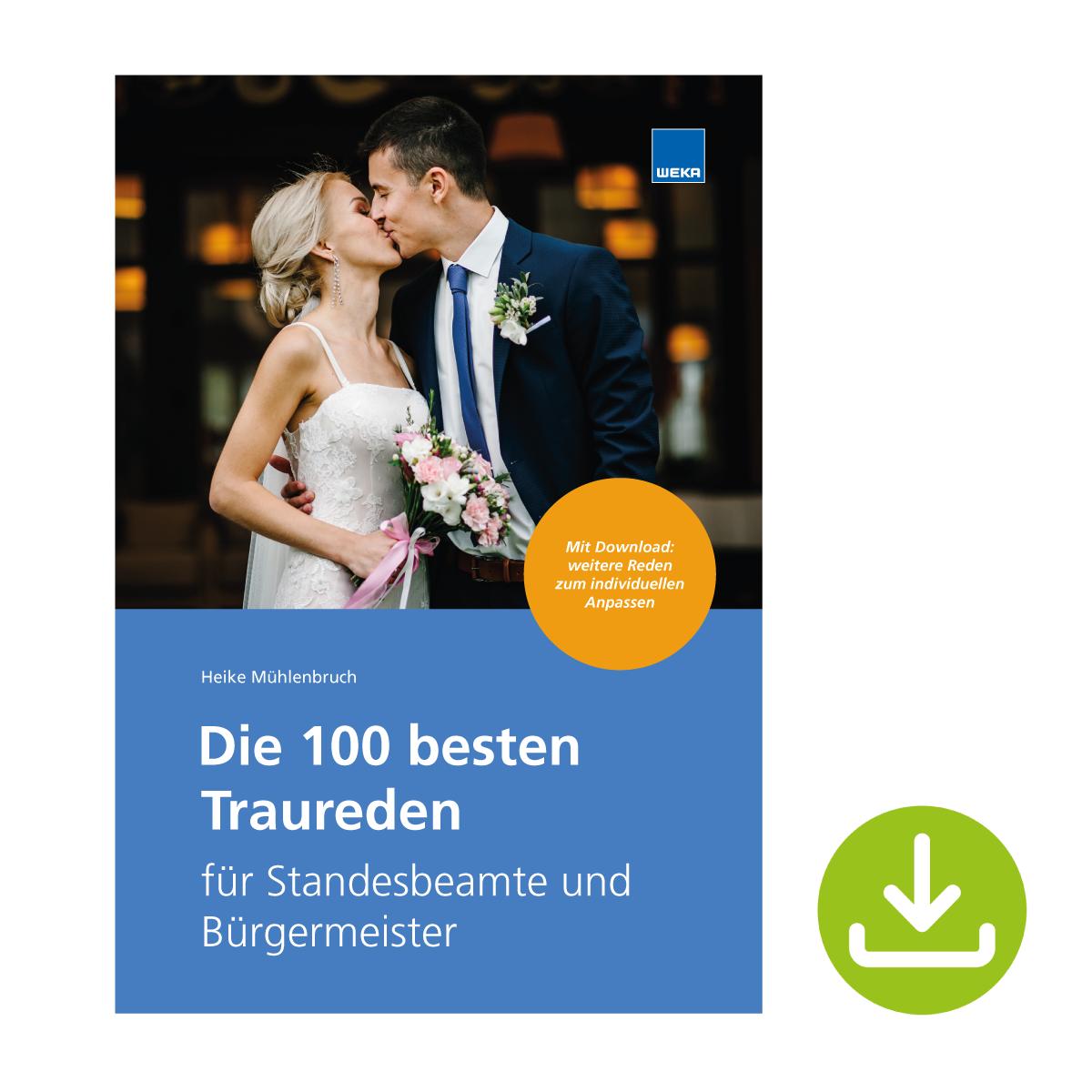 Vorderes Coverbild Die 100 besten Traureden