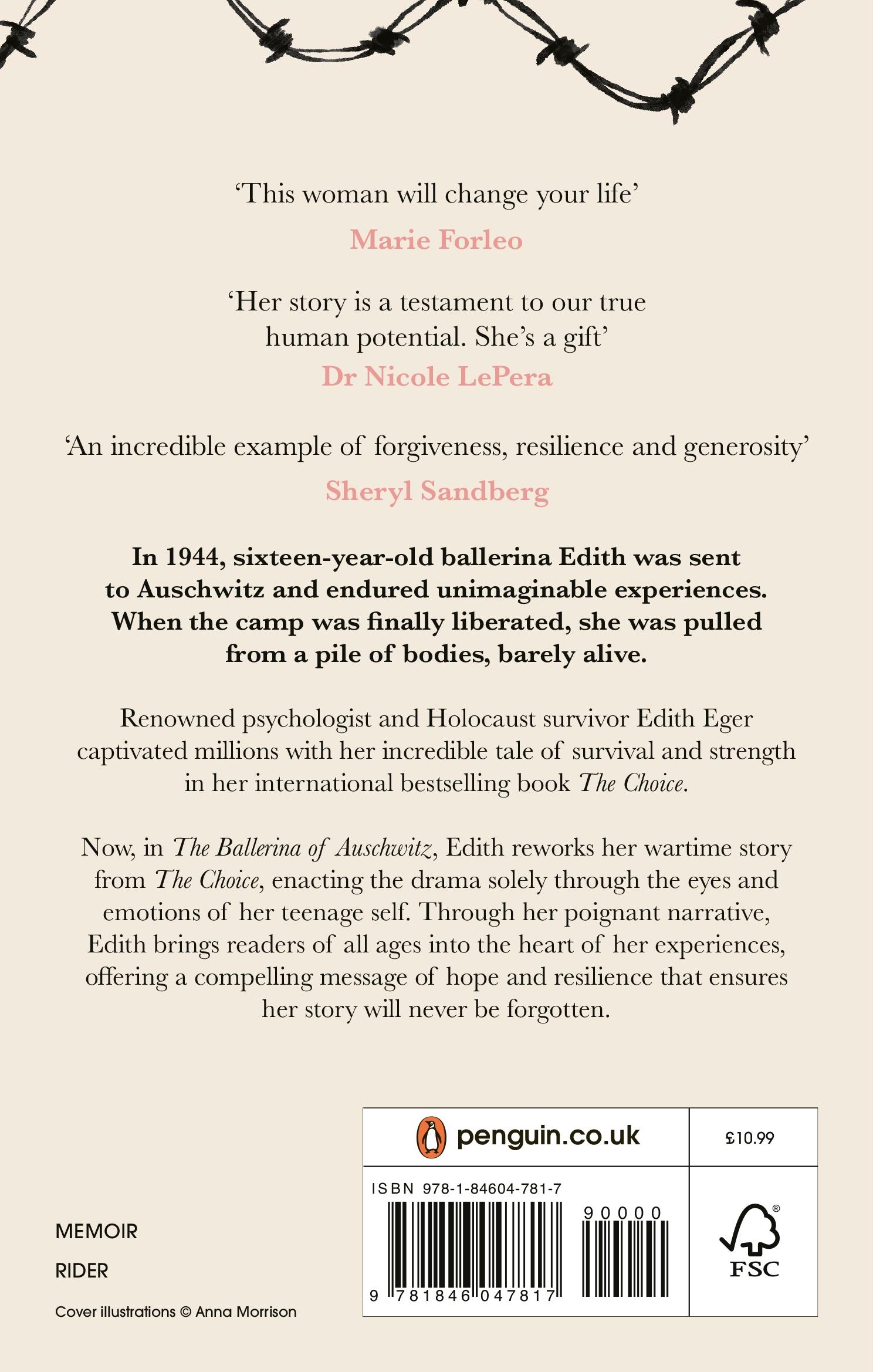 Rückseitencover The Ballerina of Auschwitz